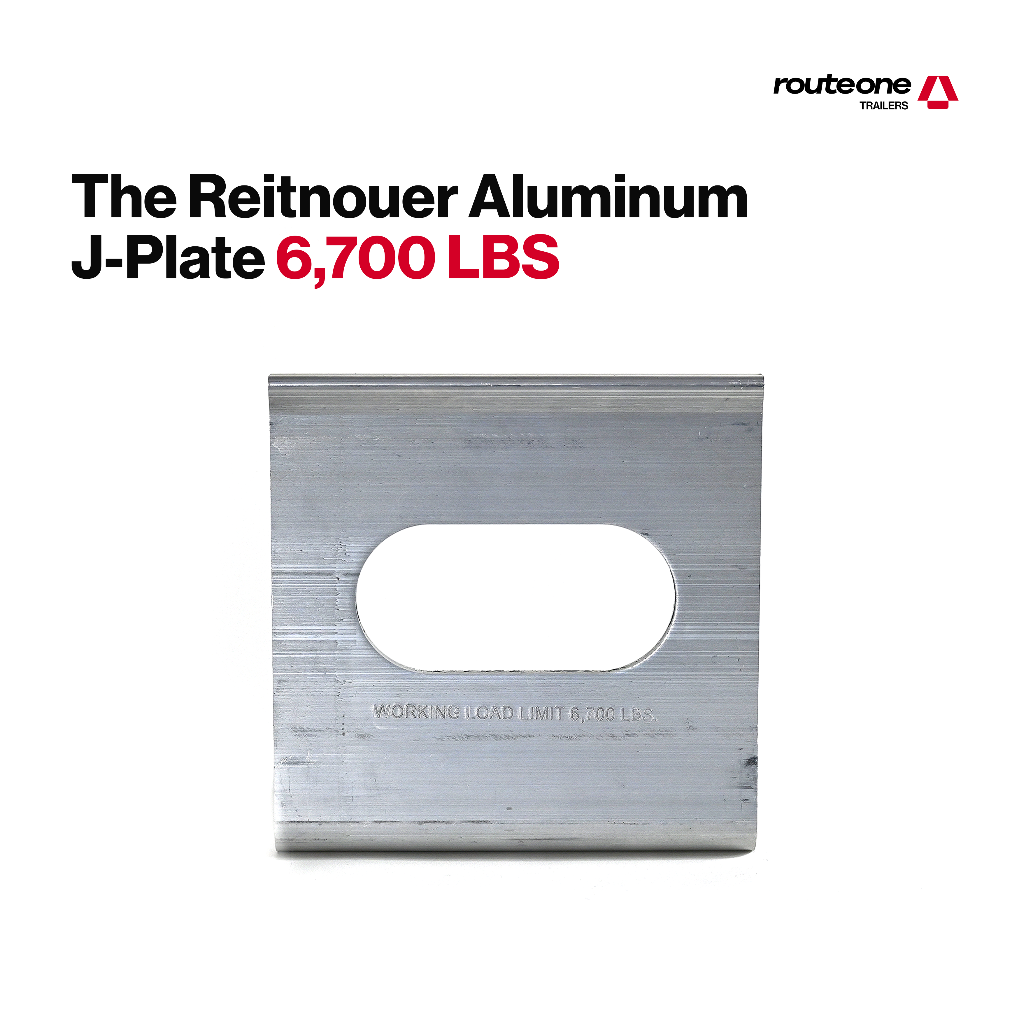 Reitnouer Aluminum J-Plate Route One Trailers