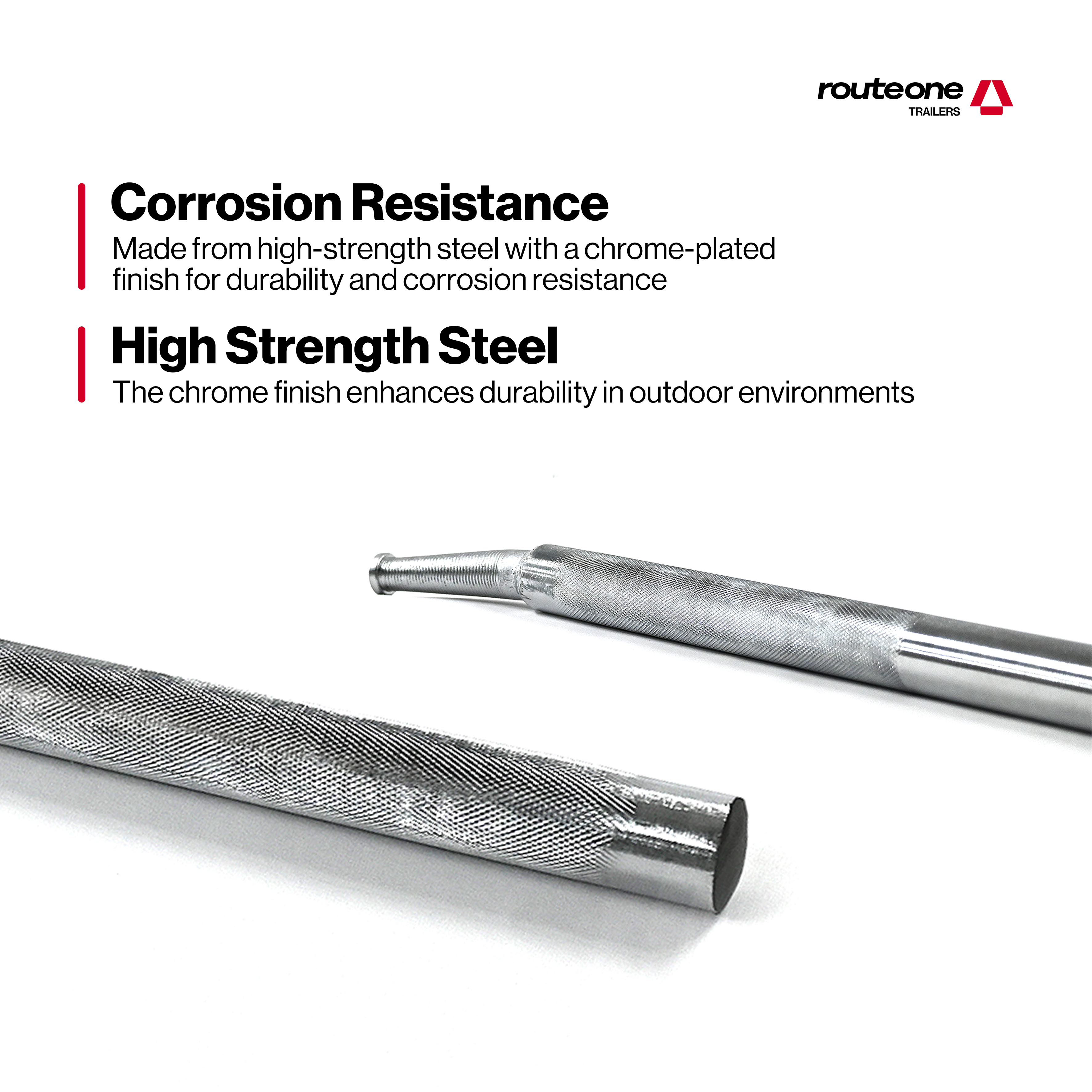 Standard Chrome Winch Bar 35"