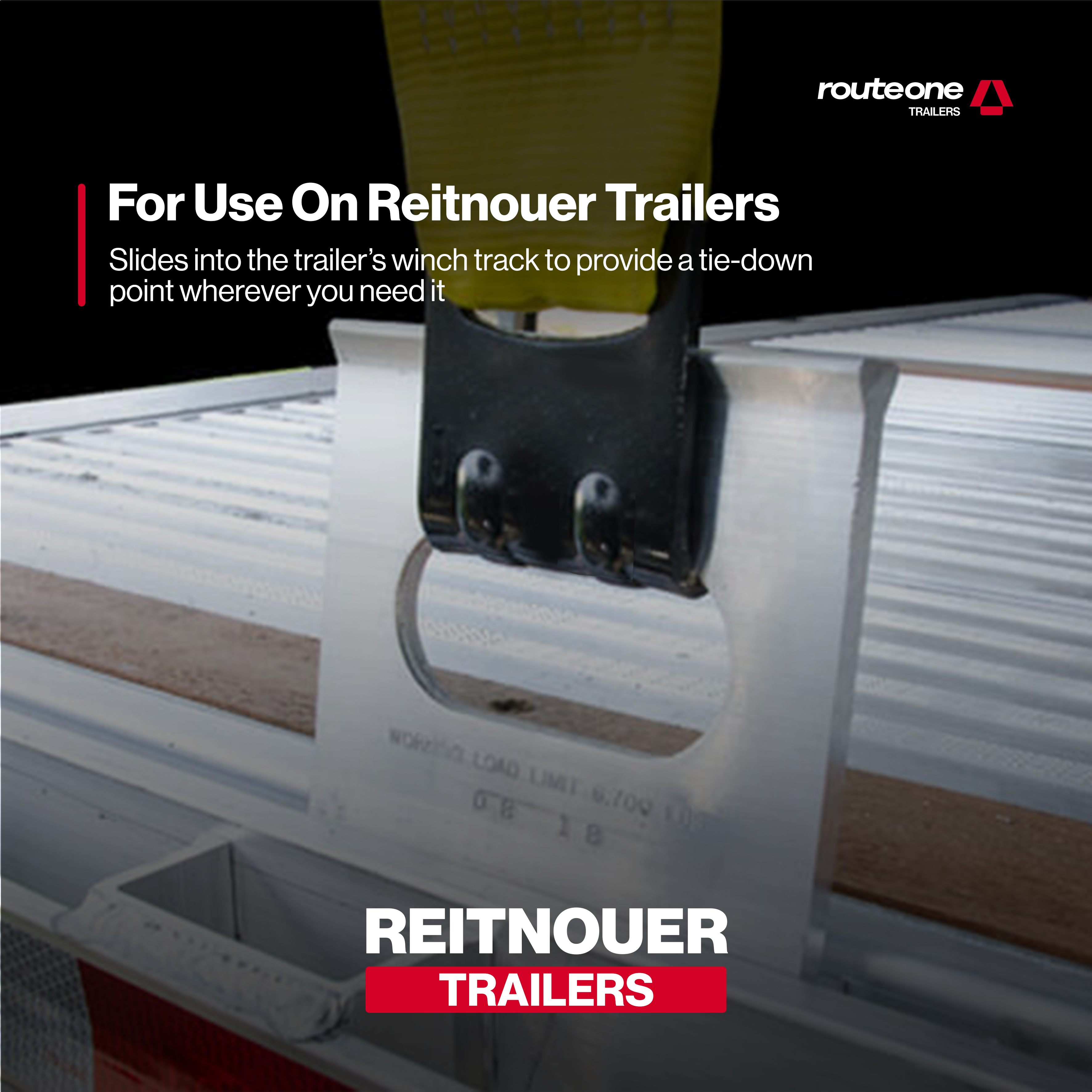 Reitnouer Aluminum J-Plate Route One Trailers