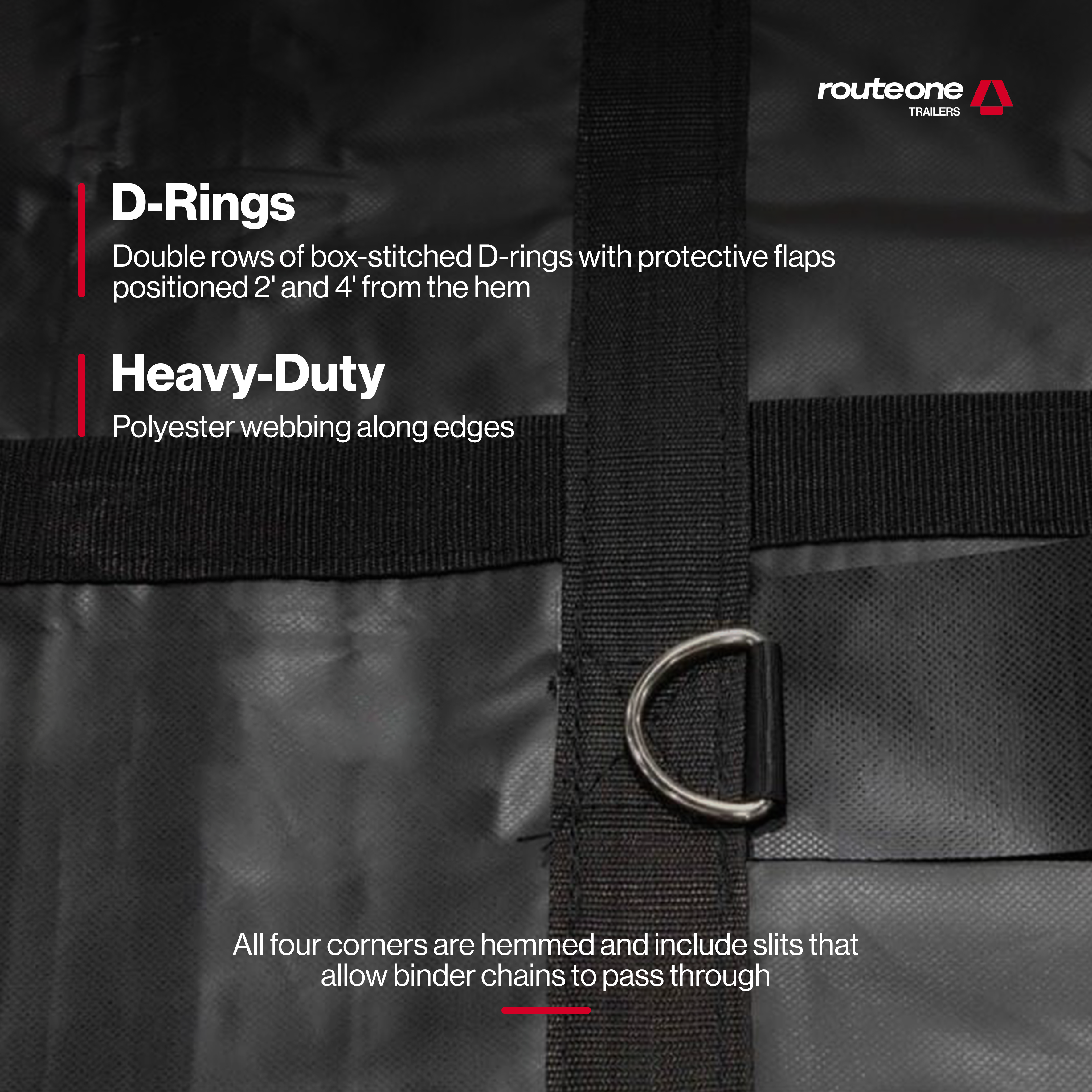 Coil Tarp 6' x 6' x 6'