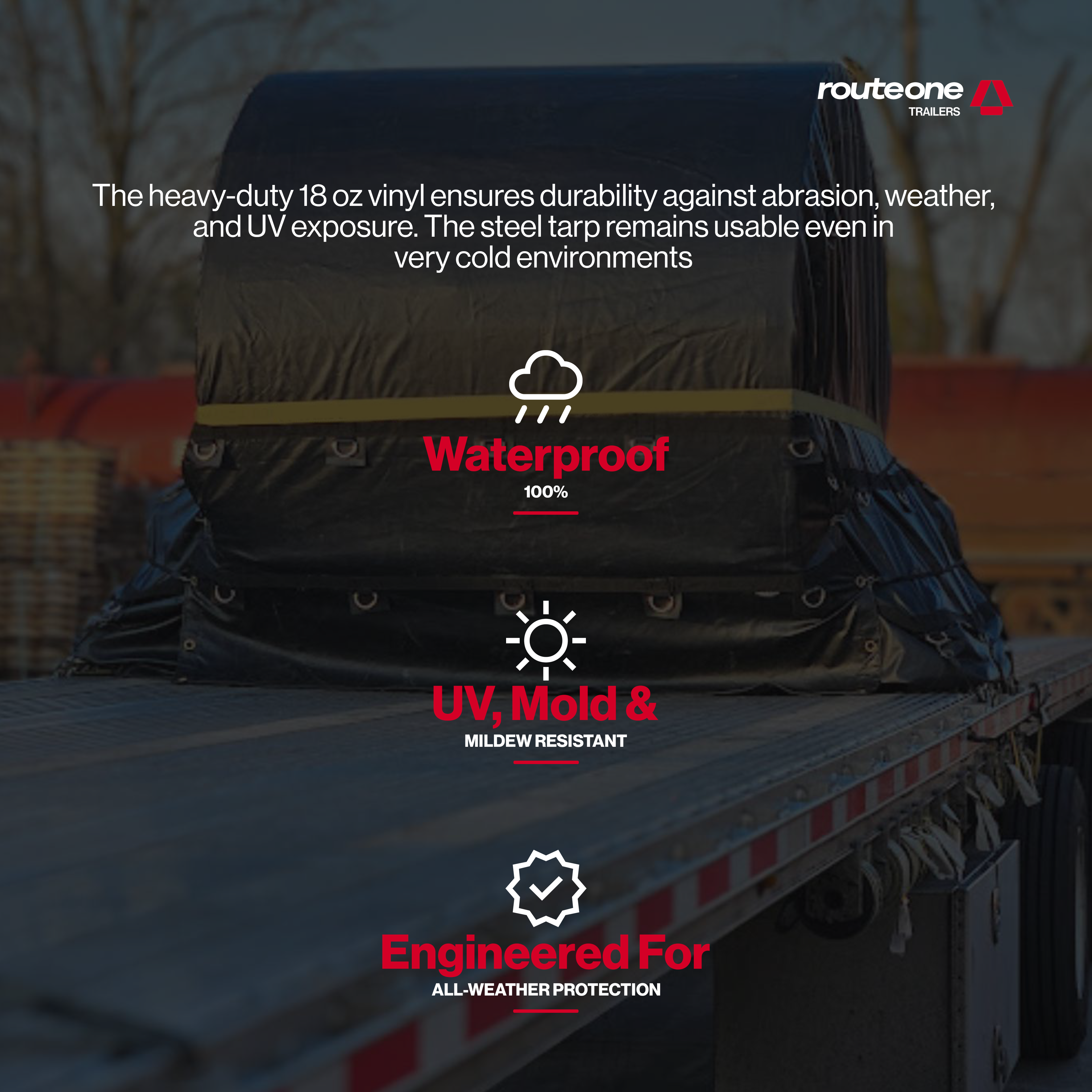 Coil Tarp 6' x 6' x 6'