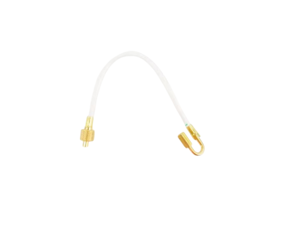 Meritor 13.5" Tire Inflation Hose-Auxiliary Check Port-180 degree end Route One Trailers