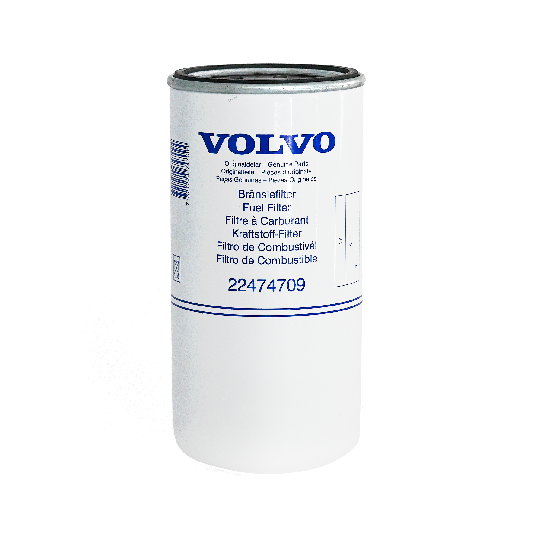 Filters:Volvo Fuel Filter 22474709