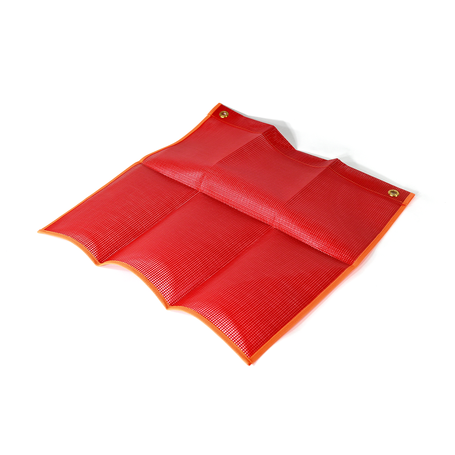 Vinyl Mesh Red Flag W Grommets Route One Trailers