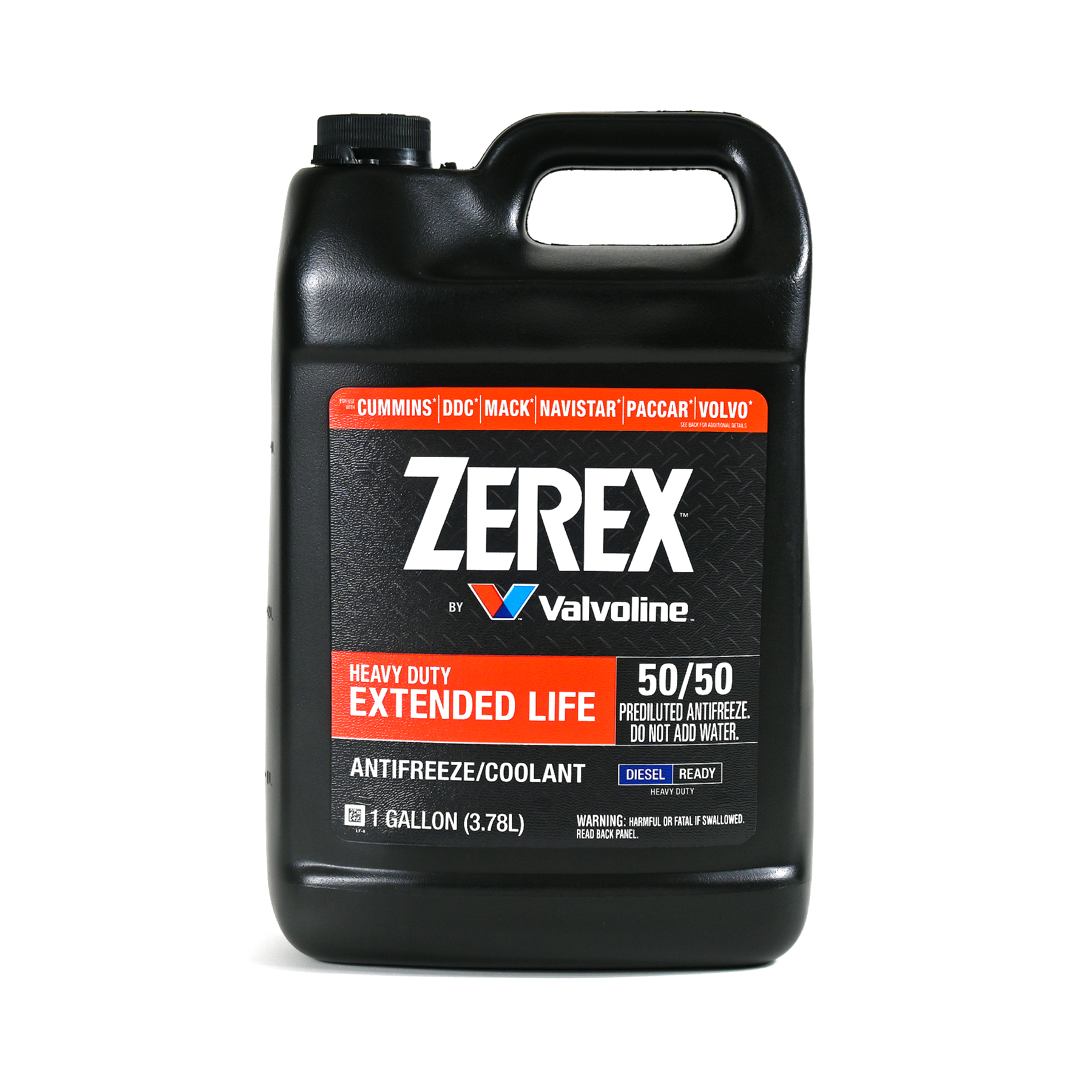Antifreeze Coolant Zerex Heavy Duty 50/50 1 Gallon Route One Trailers