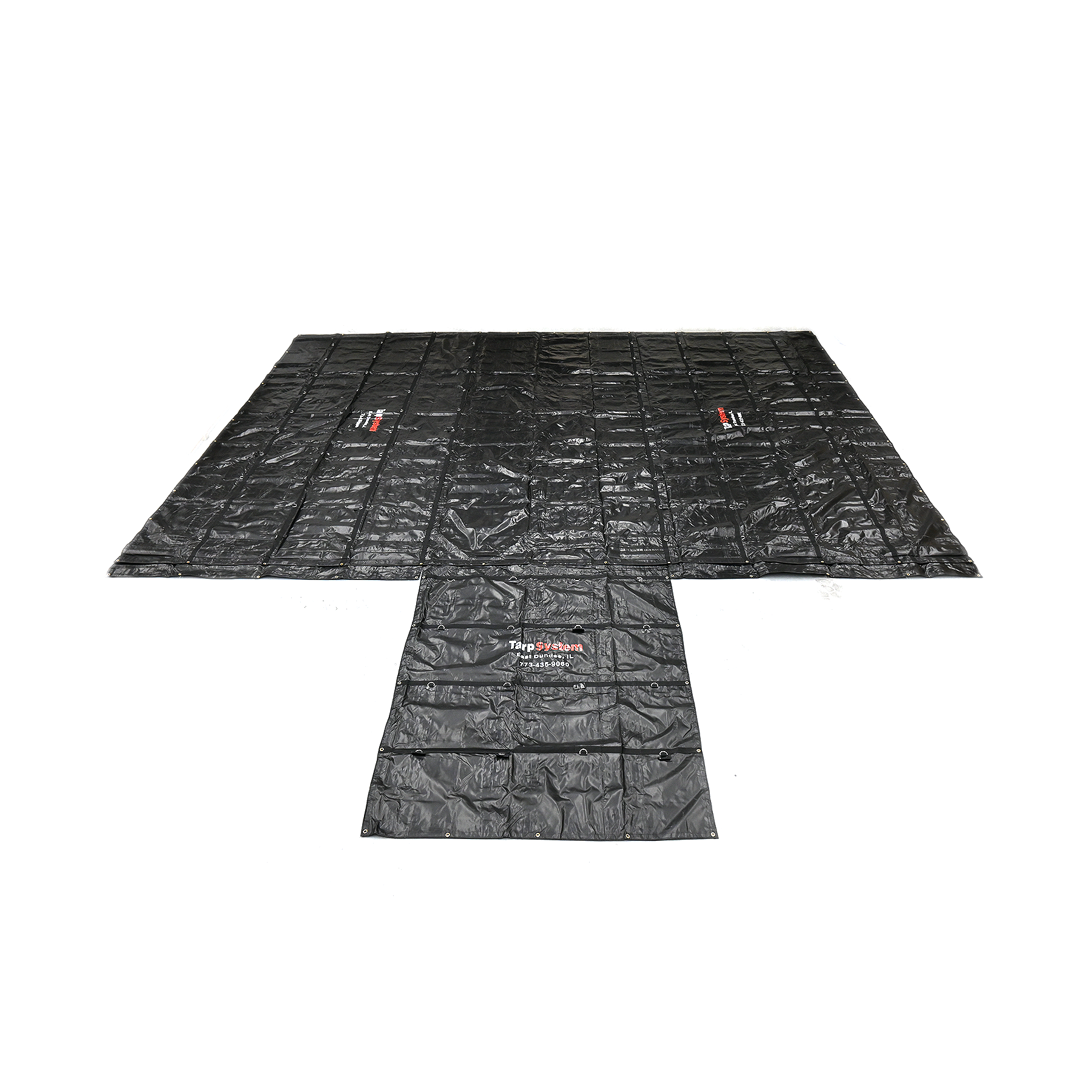 Lumber Tarp Super Vinyl (10' Drop) 21' x 28' With Flap