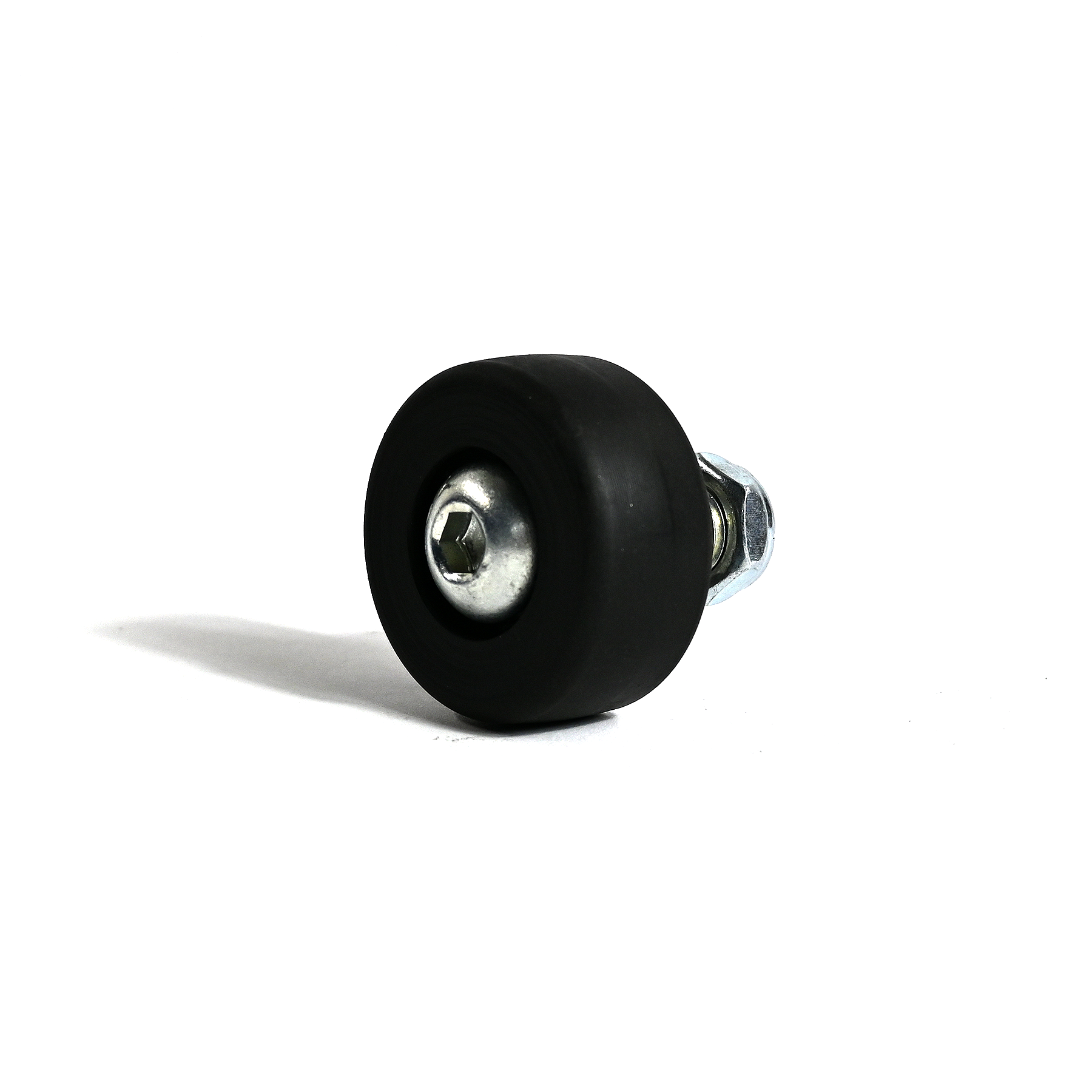Verduyn:Wheel 2" Black with Axle Route One Trailers