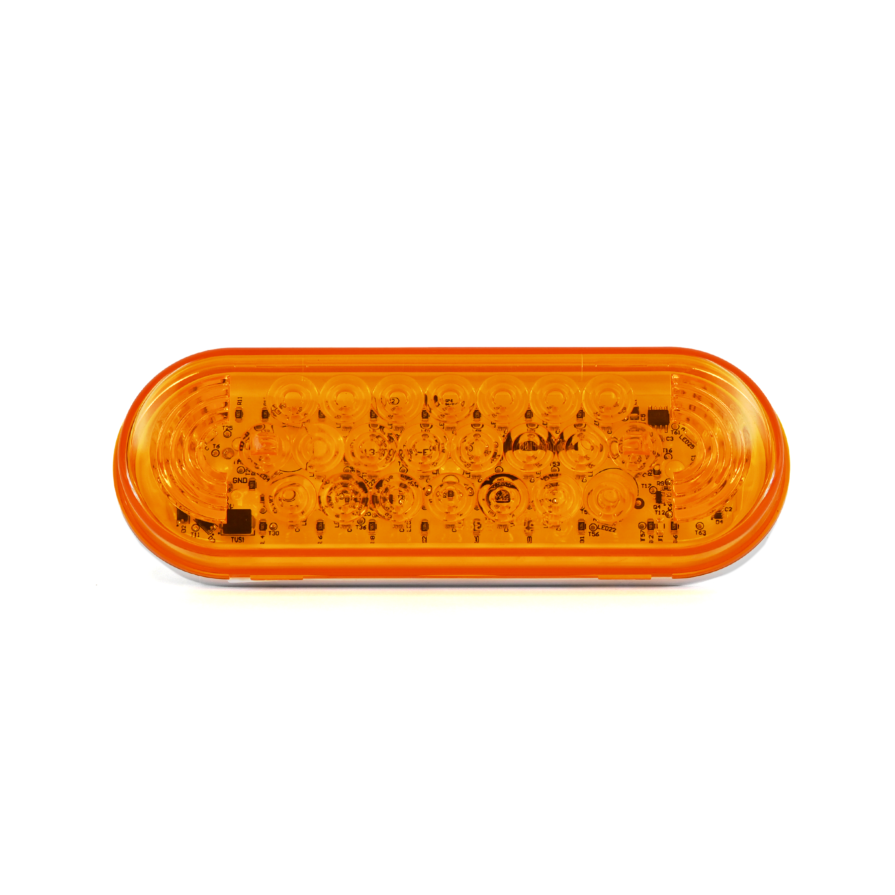 Strobe Led Oval Yellow Grote Route One Trailers