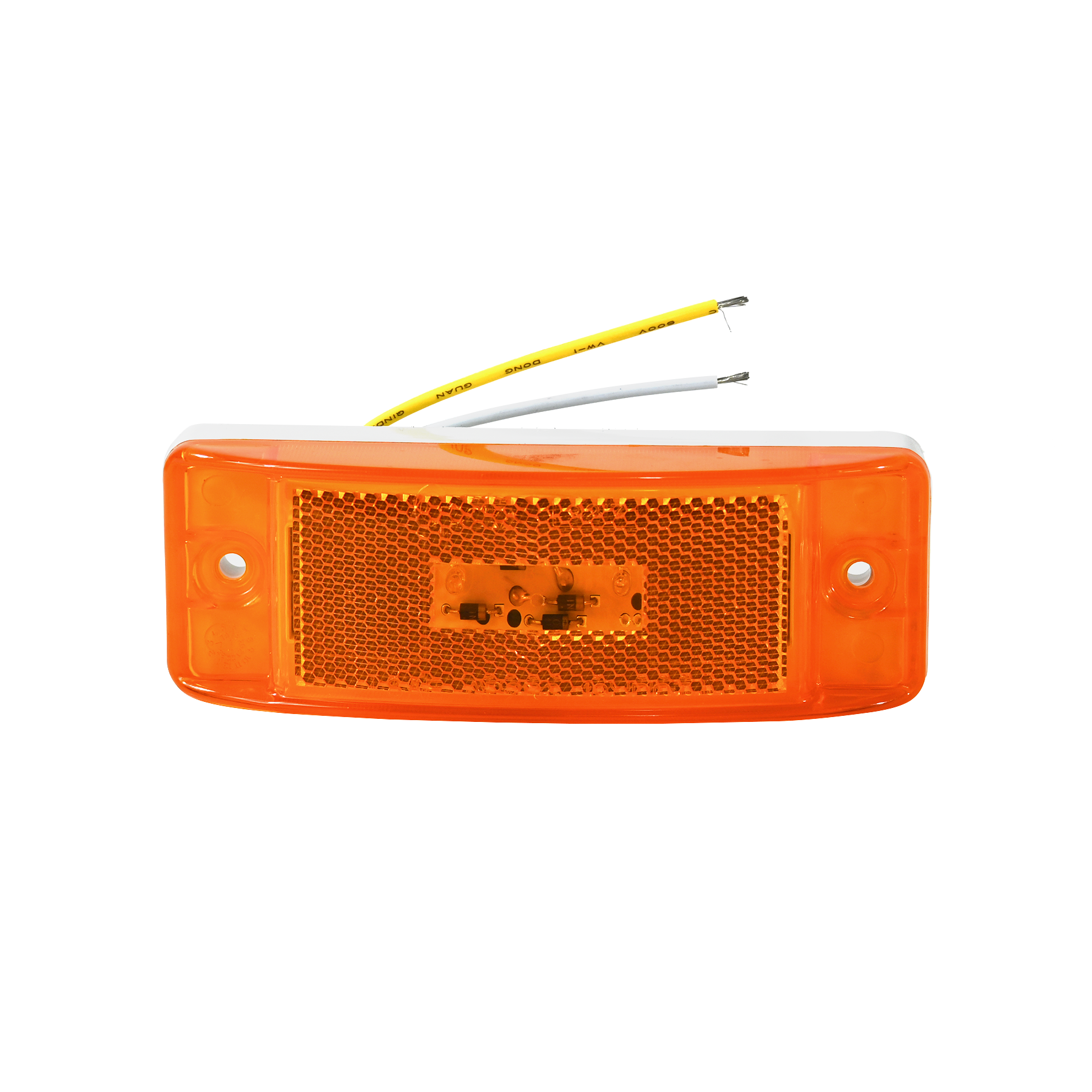 Clearance / Marker Light Yellow Rectangular Grote Route One Trailers