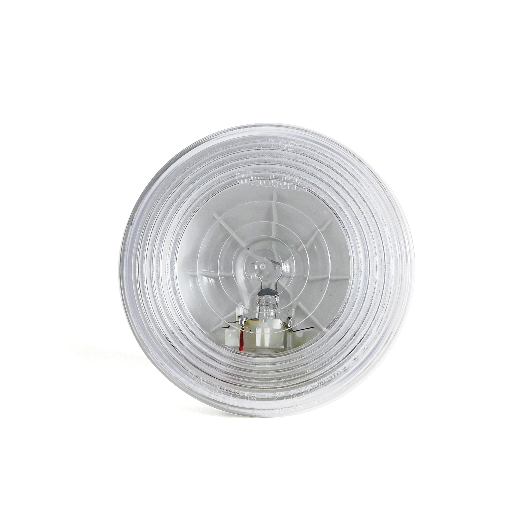 Lights:4" Back-Up Light, Clear Round, 1 Bulb