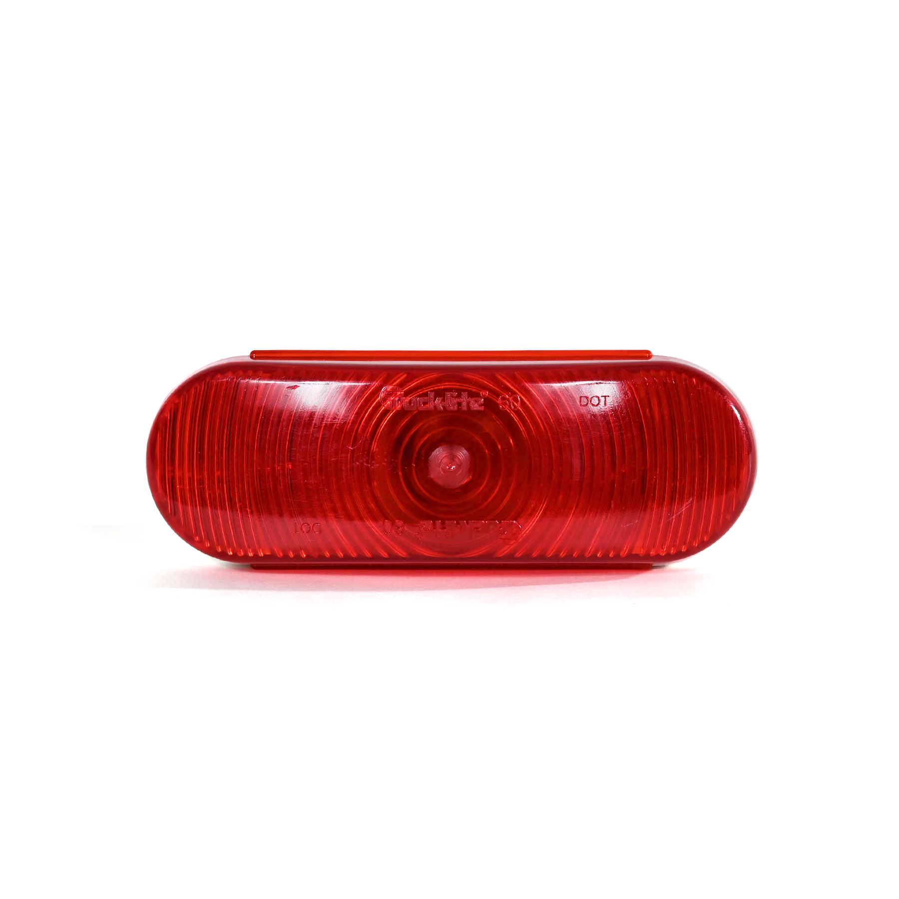 Stop/Tail Light, Red Oval, 1 Bulb Route One Trailers