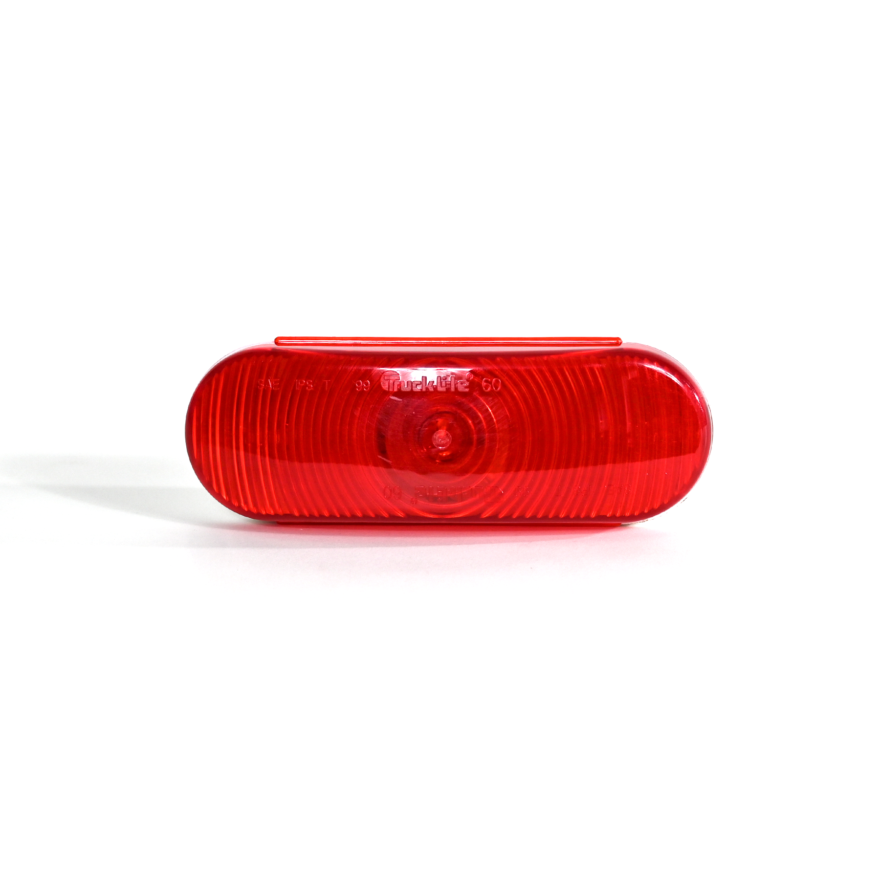 Stop/Tail Light, Red Oval, 1 Bulb Route One Trailers