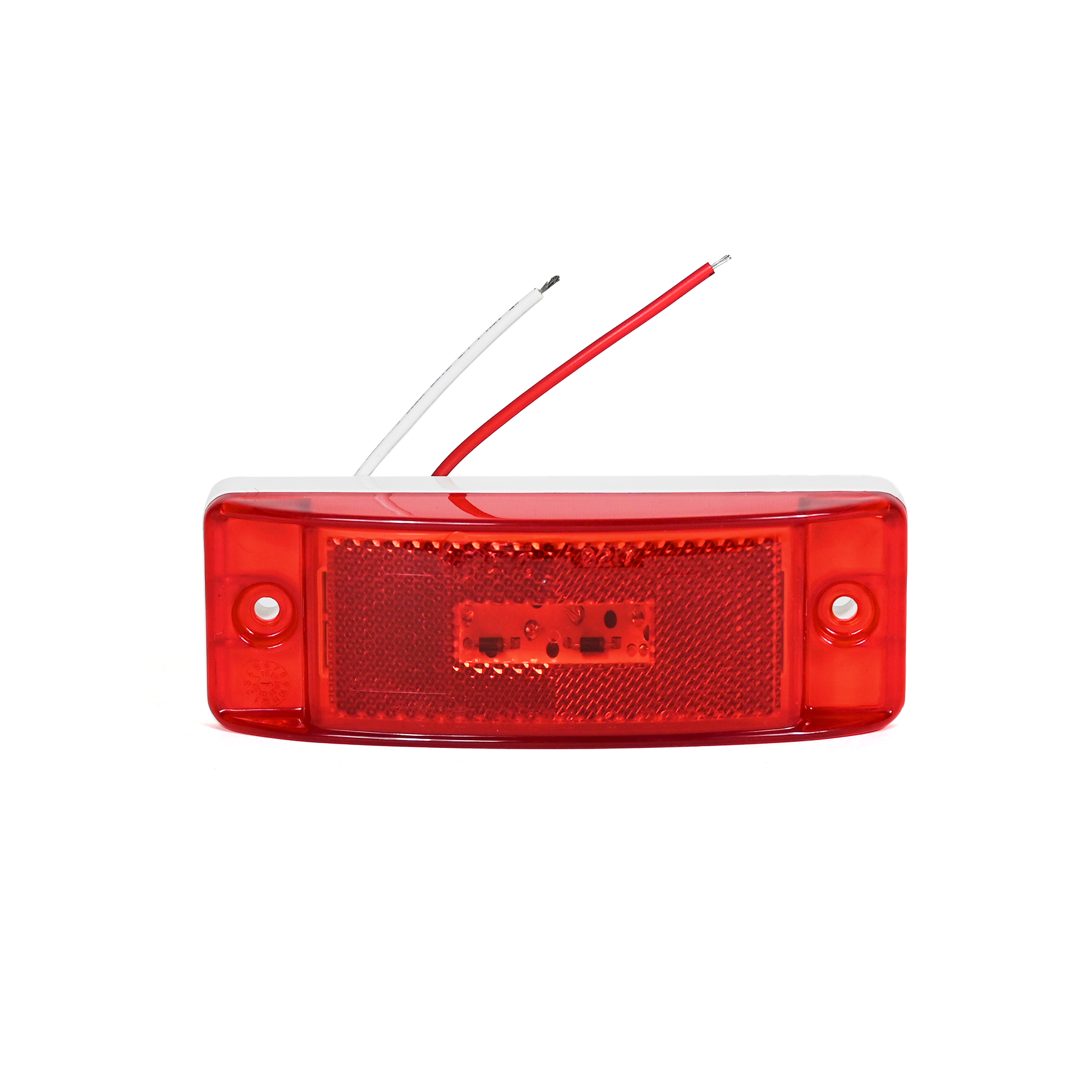 Lights:Clearance / Marker Light Red Rectangular Grote