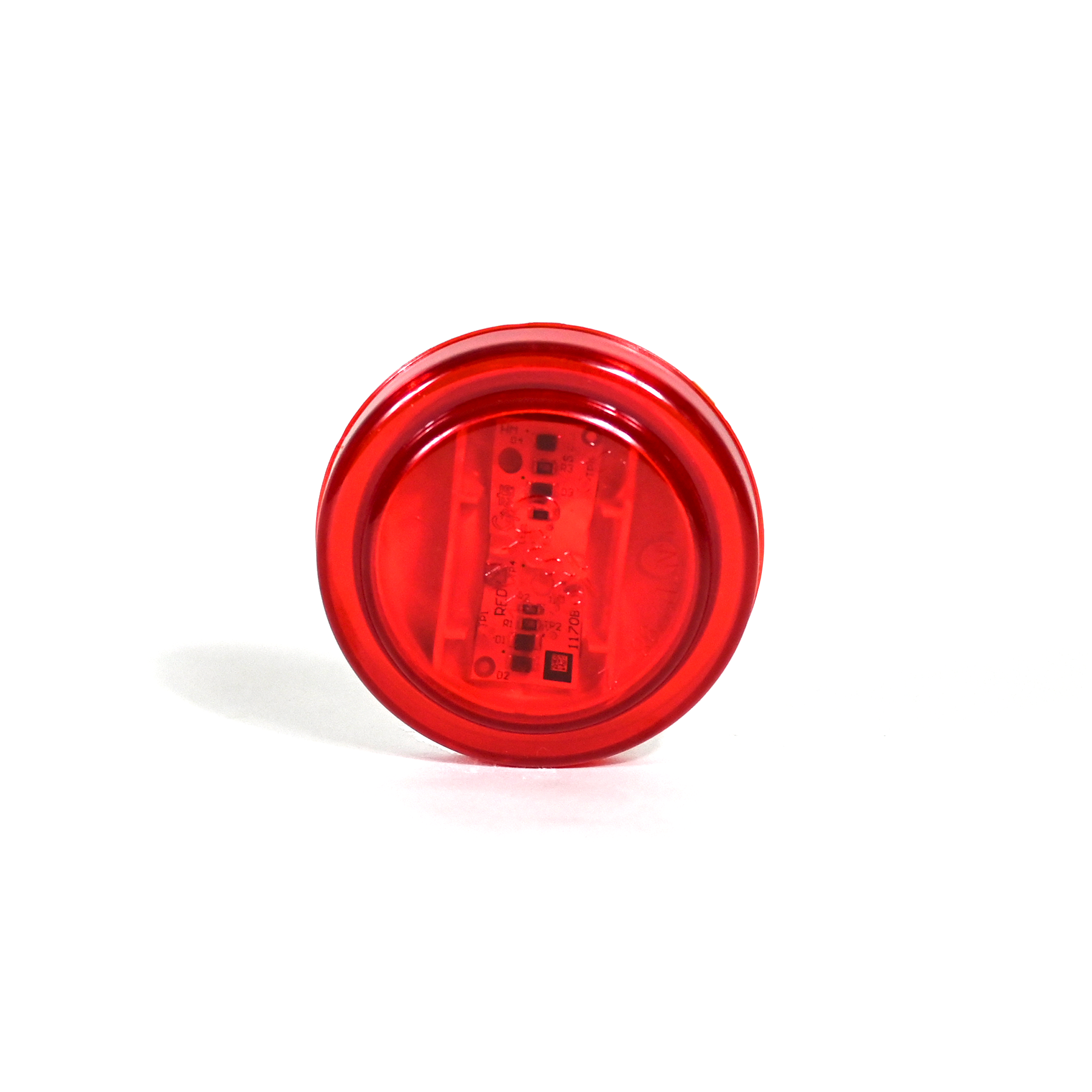 Clearance Marker Light 2 1/2" Red Round Grote Route One Trailers