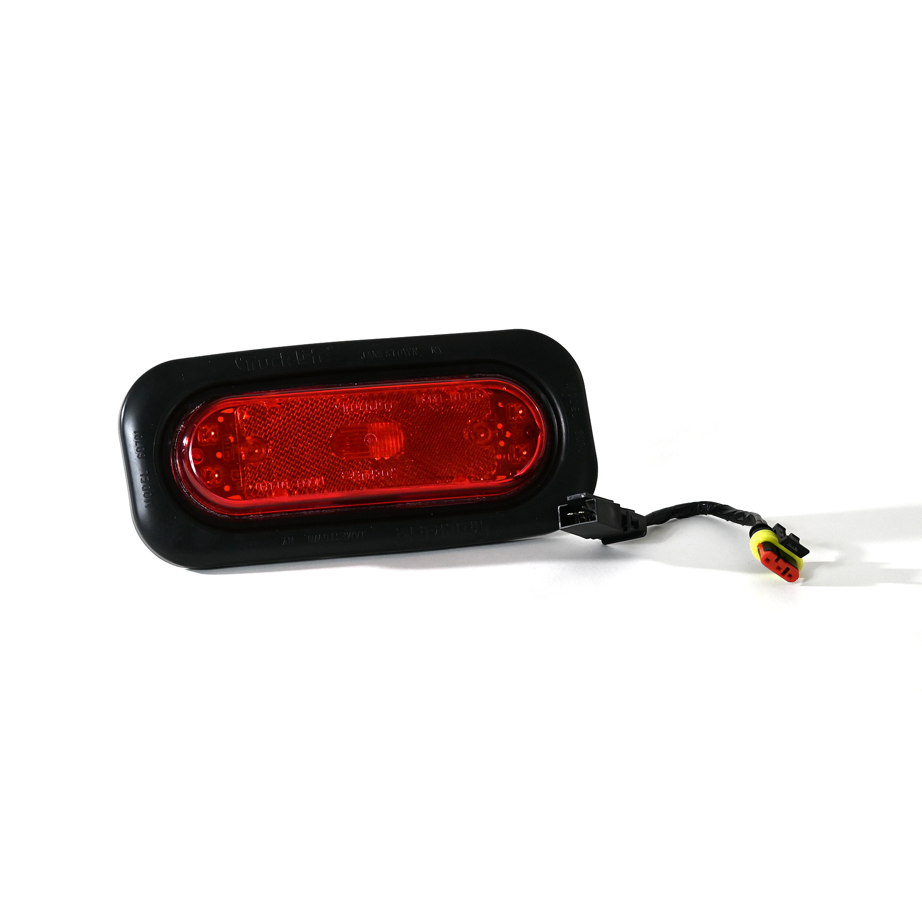 Red Oval LED Rear Turn Signal Light Route One Trailers