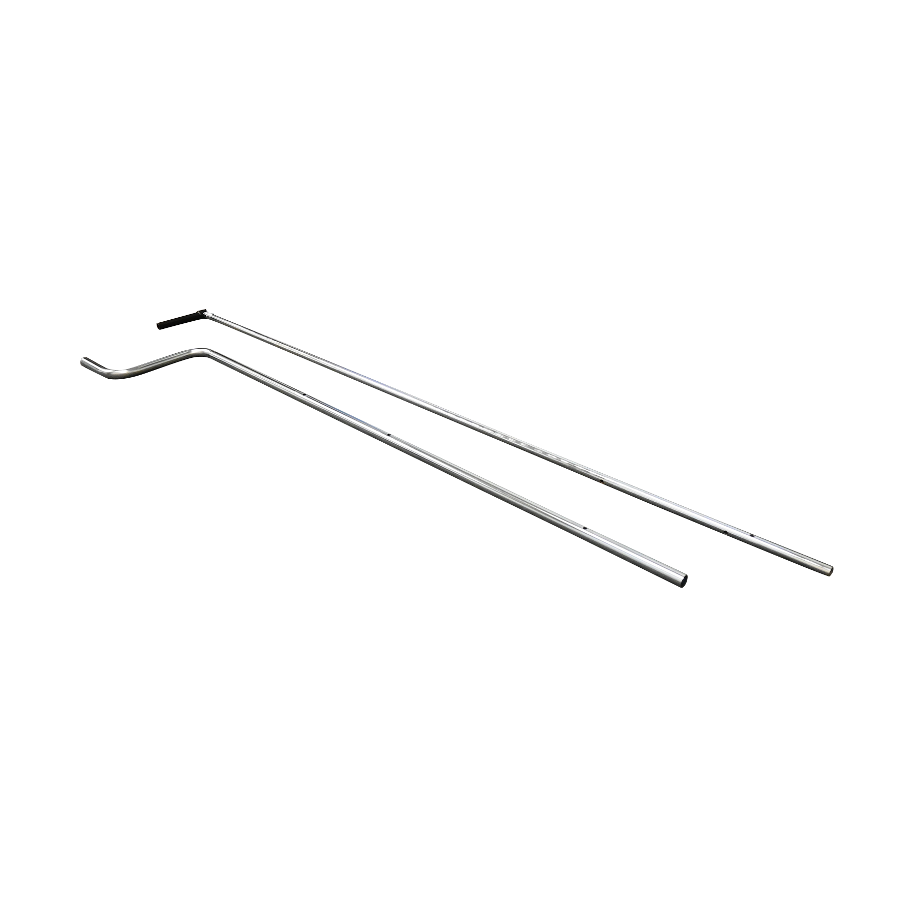 Tail Crank Assy for Rear Curtain - Long - Two Piece Route One Trailers