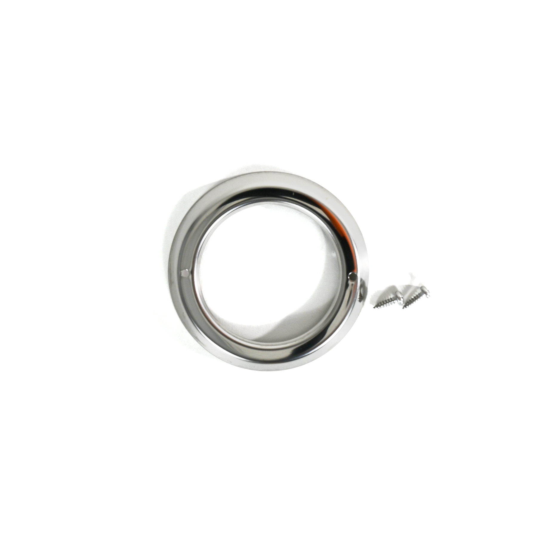 2" Stainless Steel Light Bezel - United Pacific Route One Trailers