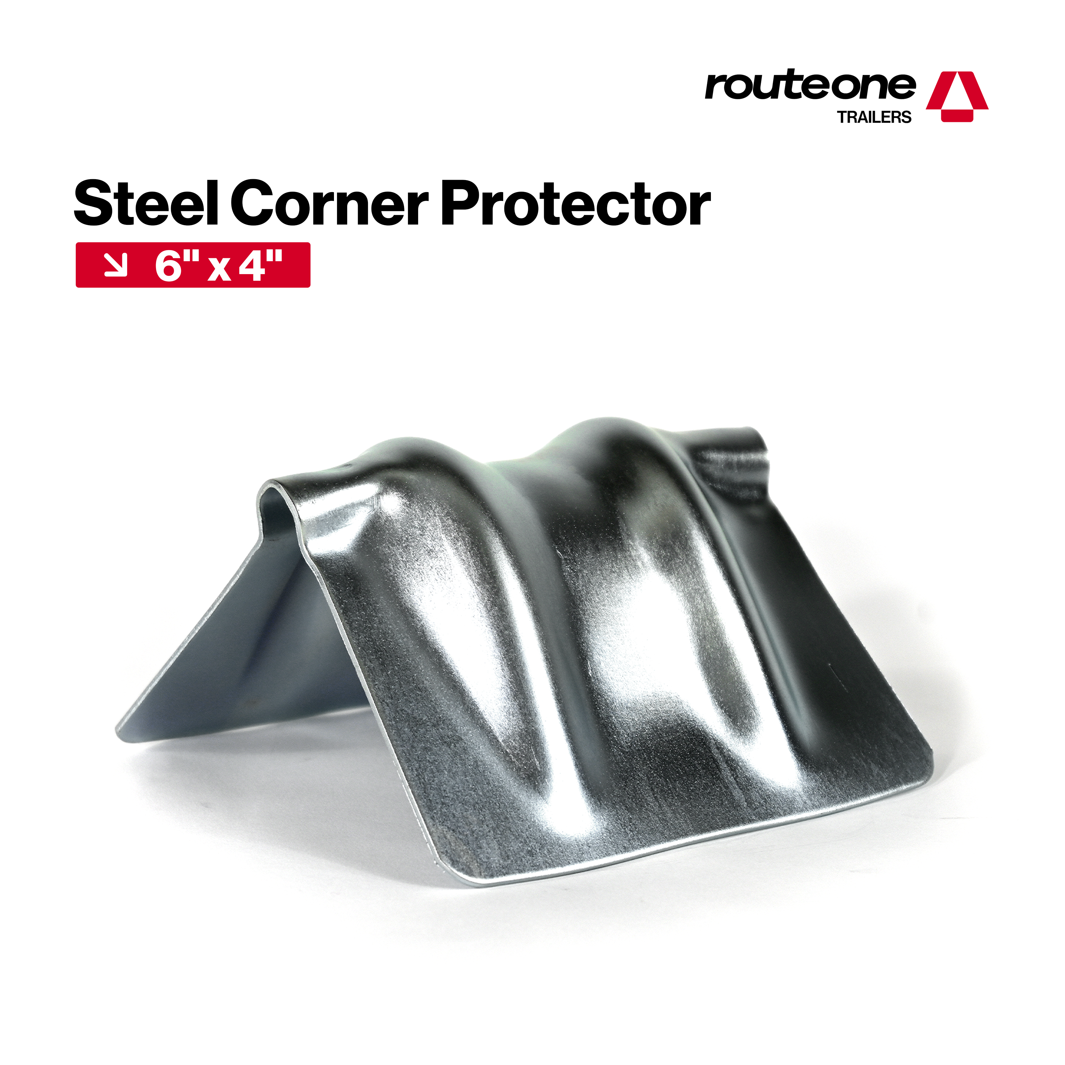 Steel Corner Protector 6" x 4" Route One Trailers
