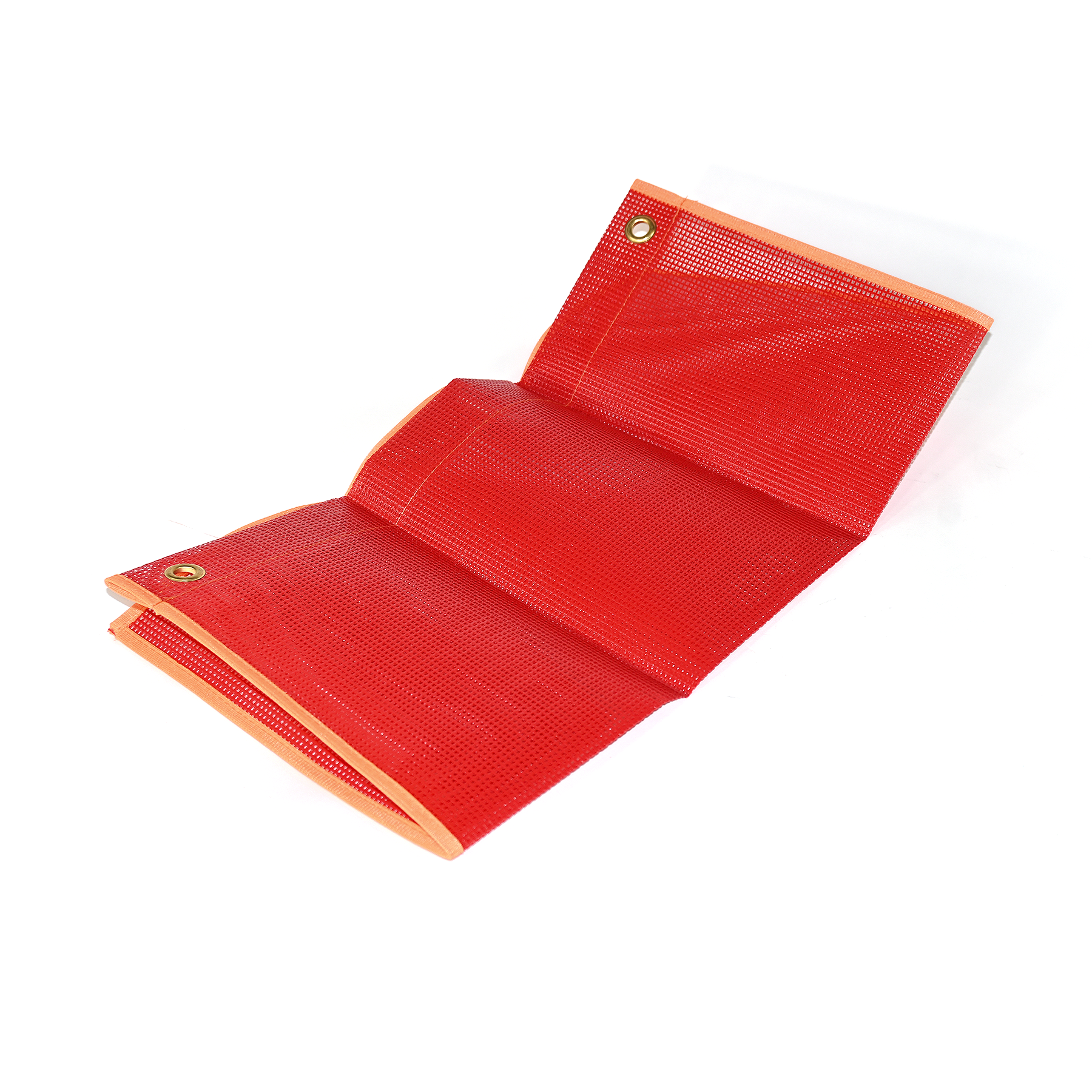 Vinyl Mesh Red Flag W Grommets