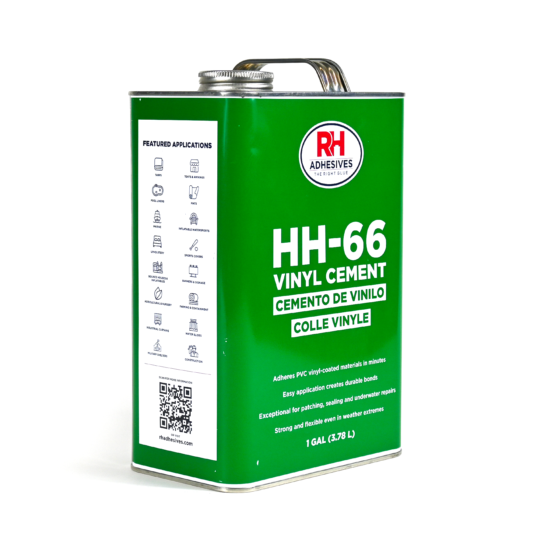 HH-66 Vinyl Glue 1 Gal Route One Trailers