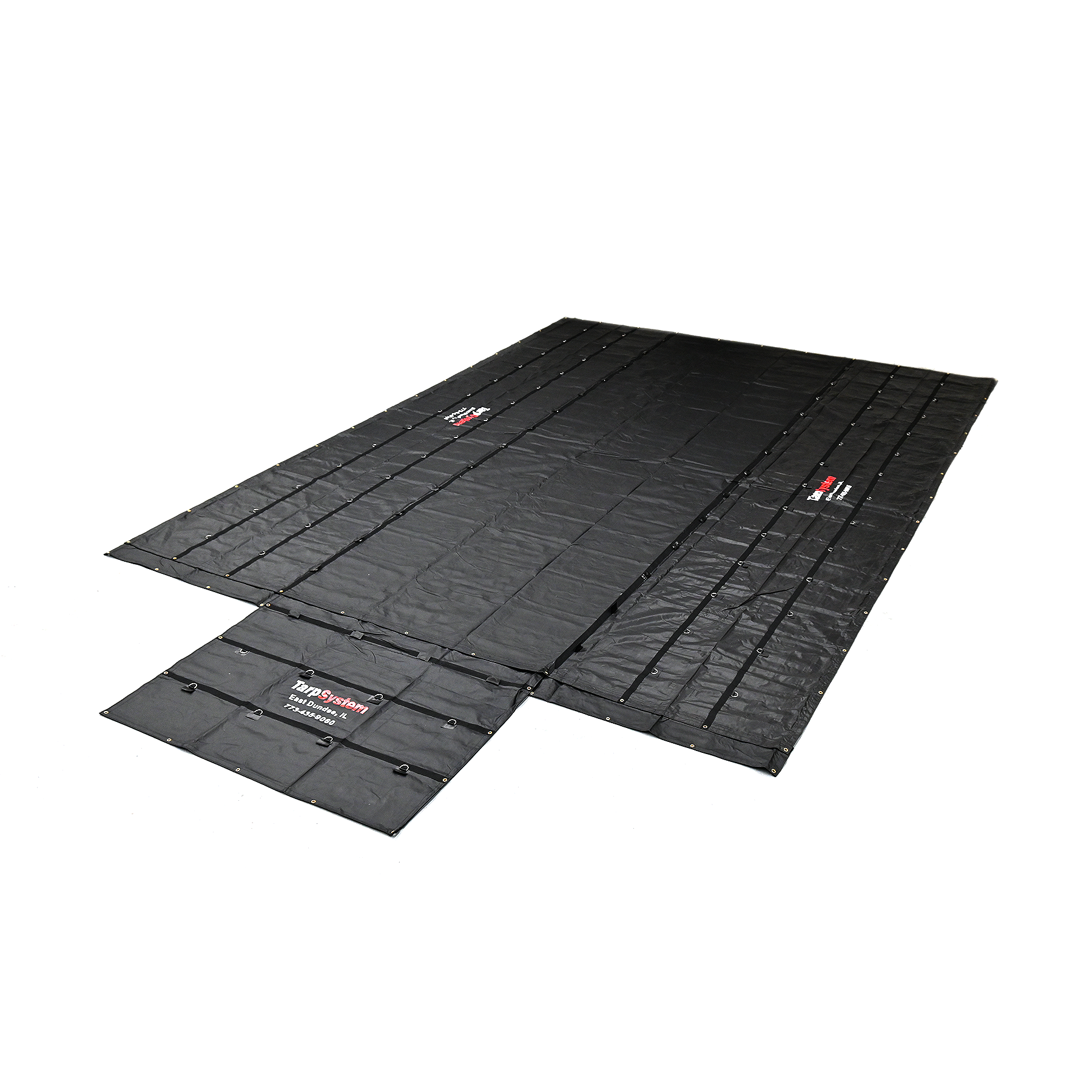 Lumber Tarp Super Vinyl (6' Drop) 20' x 27' with Flap