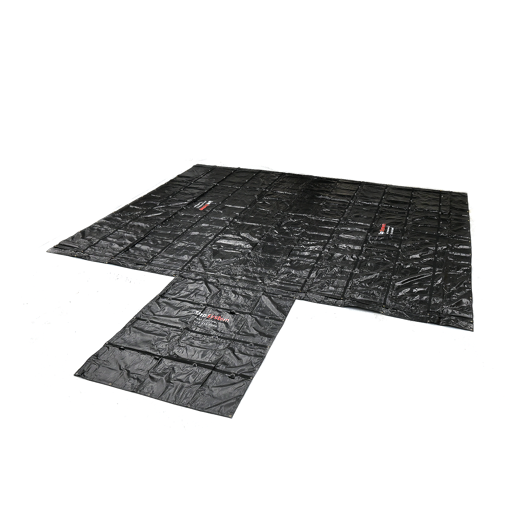 Lumber Tarp Super Vinyl (10' Drop) 21' x 28' With Flap