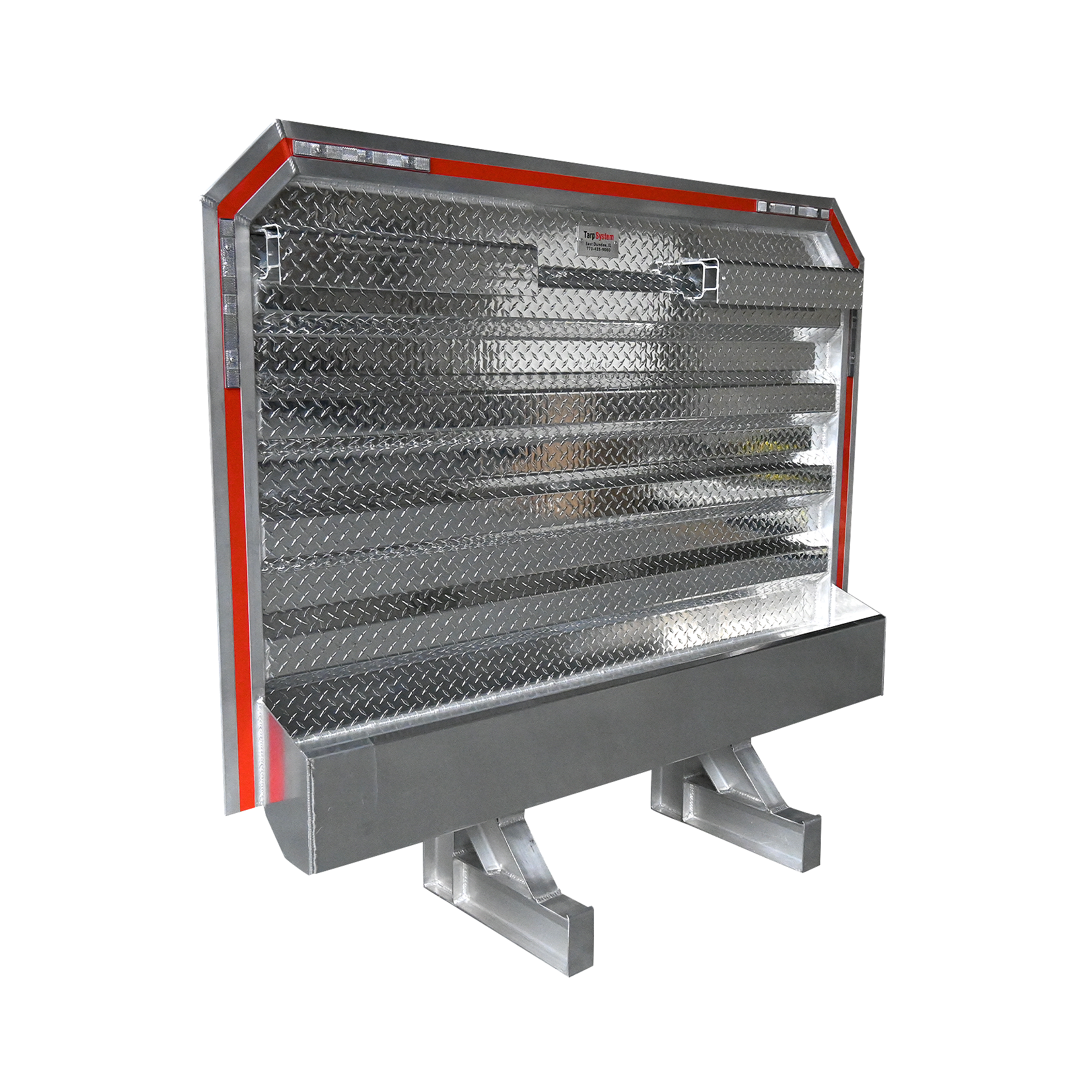 Headache Rack 68" x 80" w 2 chain rack and tray