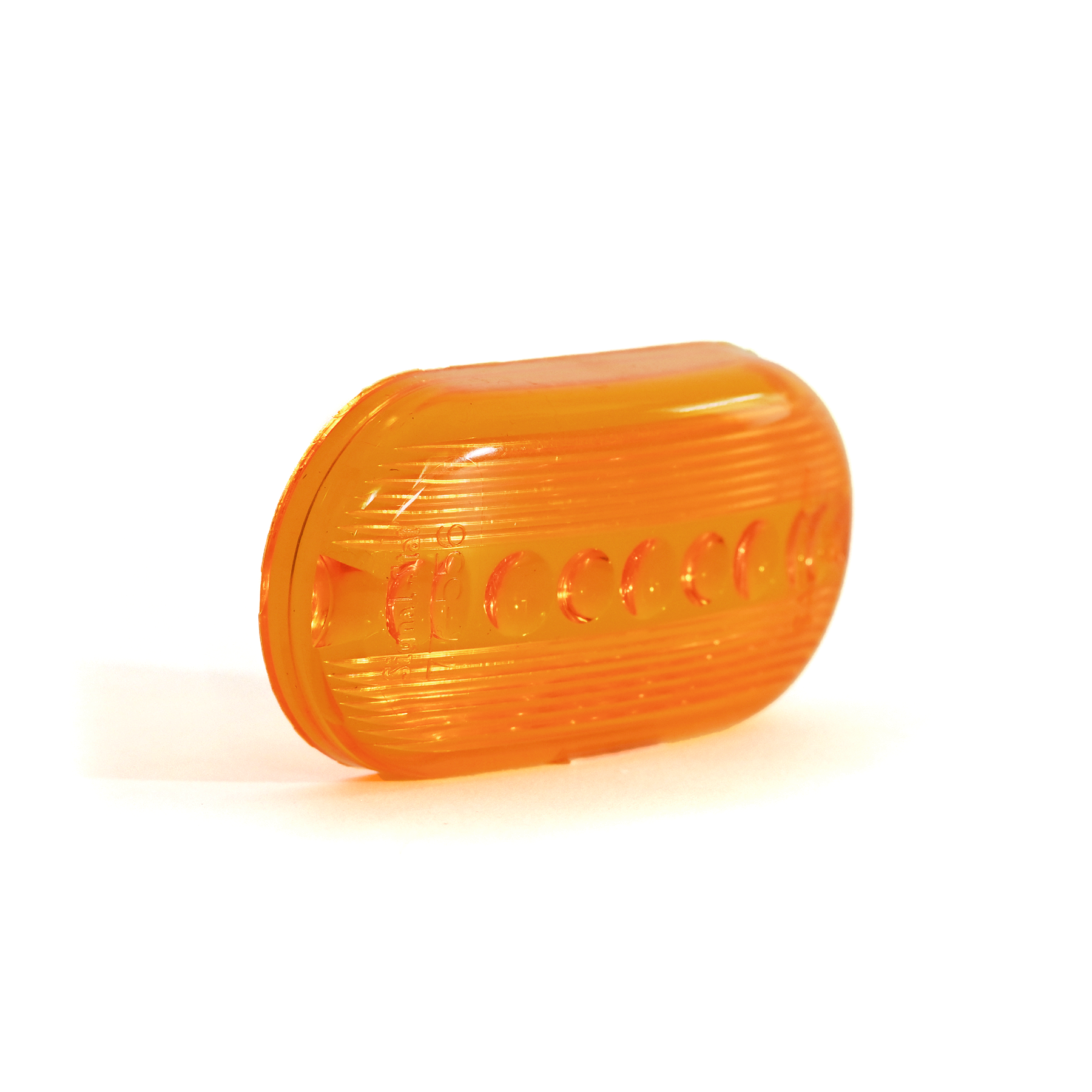 Replacement Lens for M/C Lights, Oval, Yellow Route One Trailers