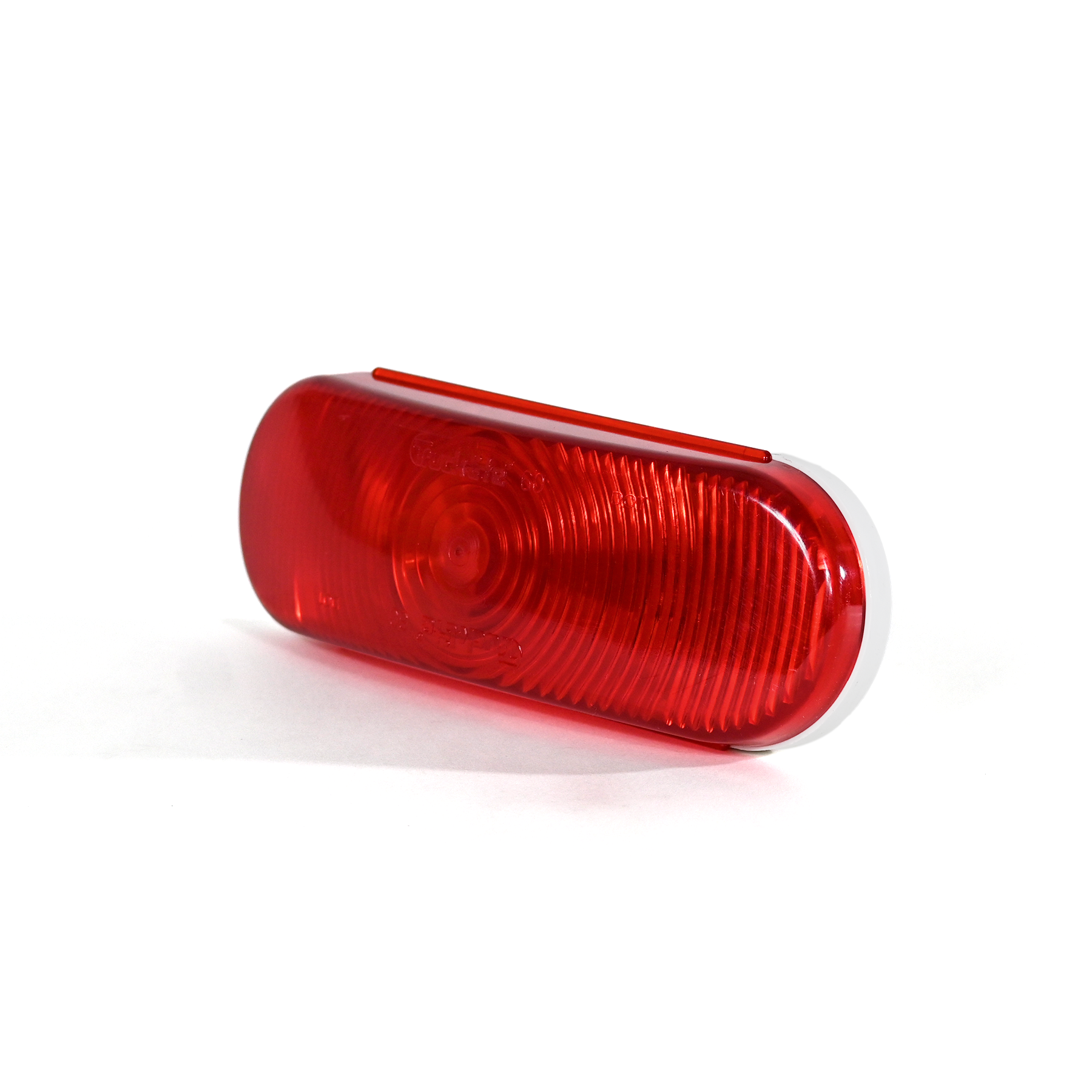 Stop/Tail Light, Red Oval, 1 Bulb Route One Trailers