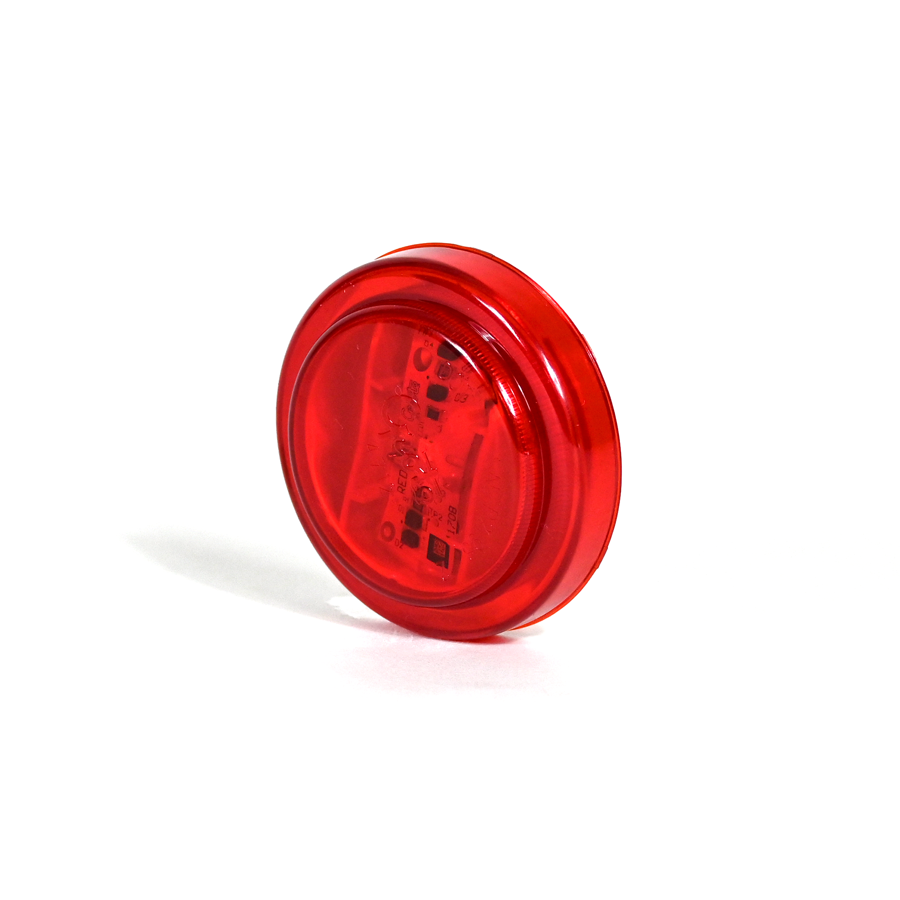 Clearance Marker Light 2 1/2" Red Round Grote Route One Trailers
