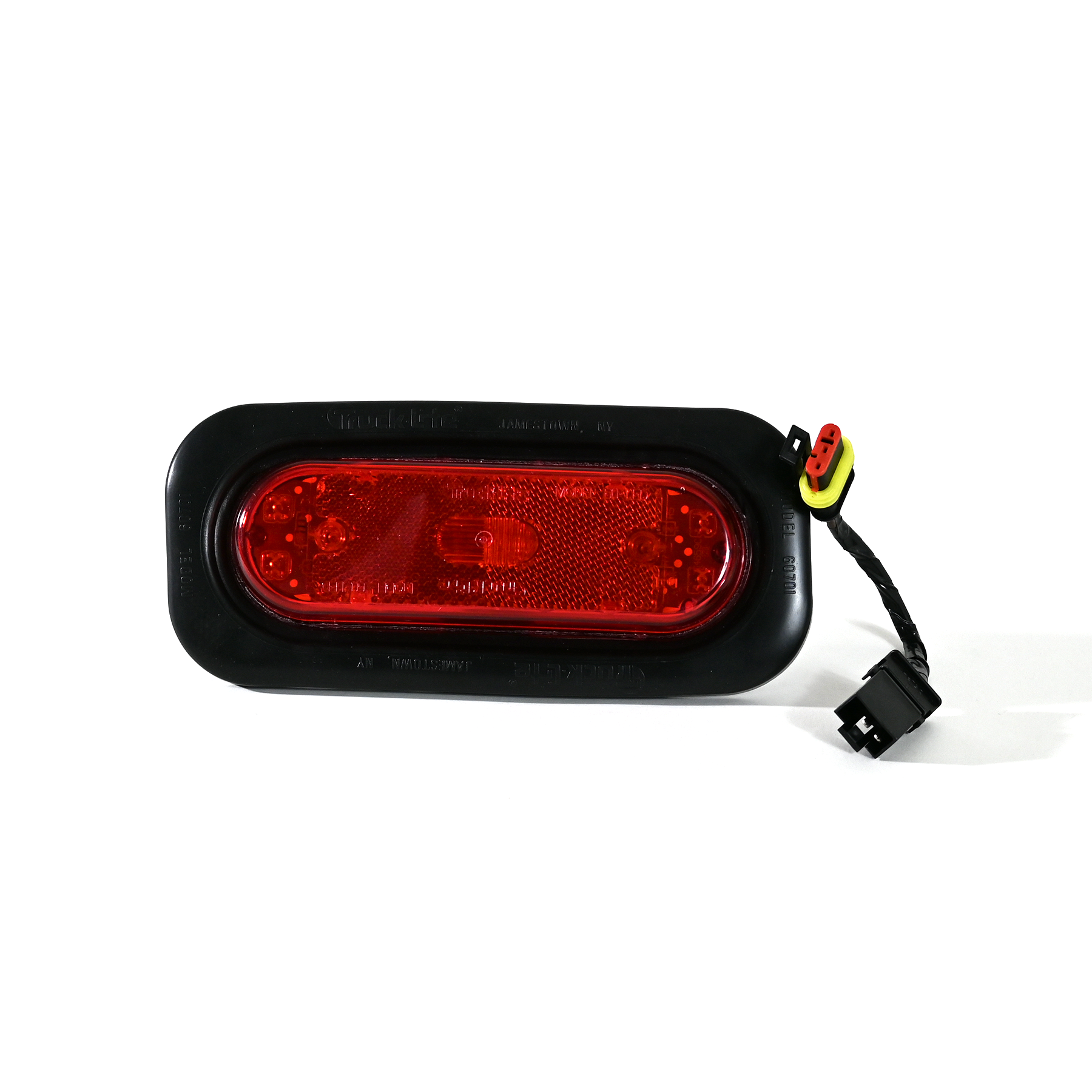 Red Oval LED Rear Turn Signal Light Route One Trailers