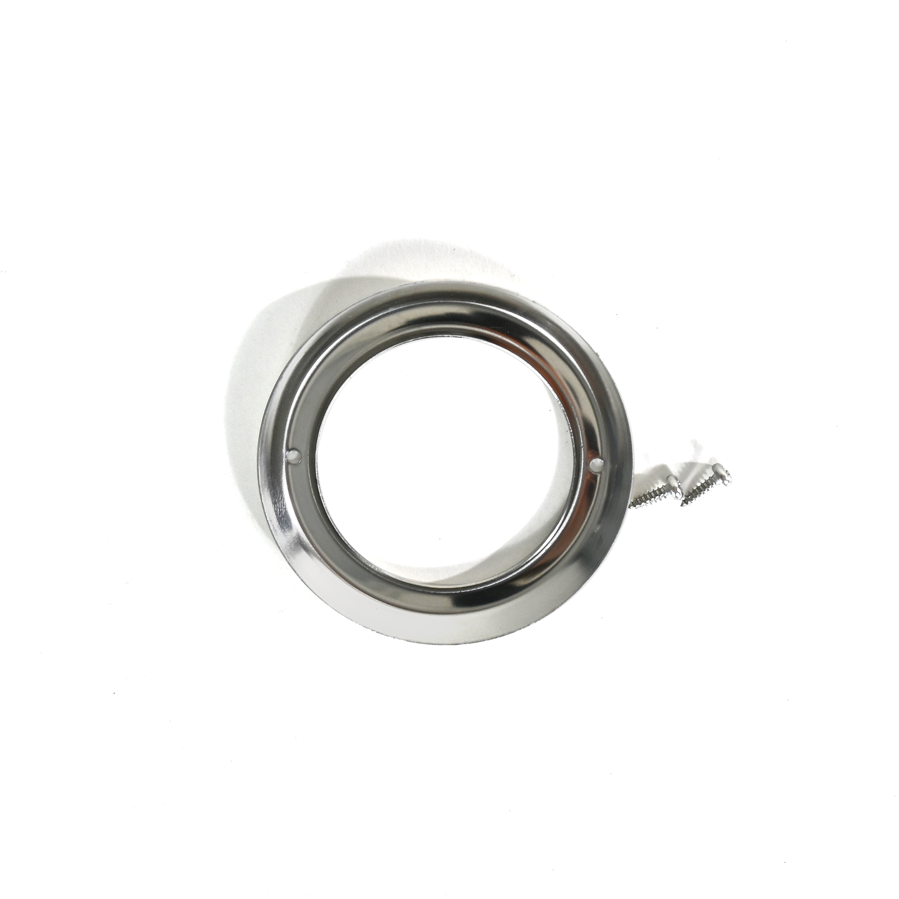 2" Stainless Steel Light Bezel - United Pacific Route One Trailers