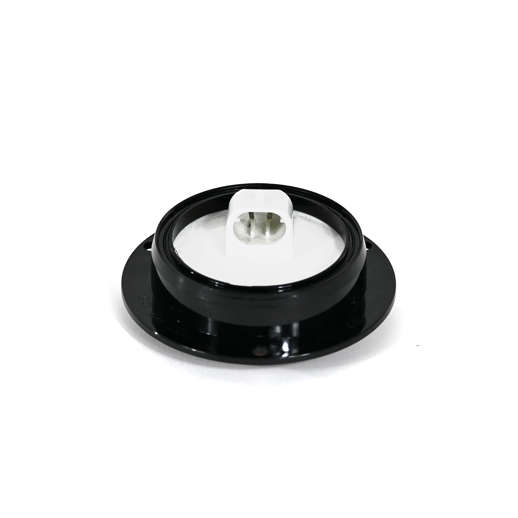 Peterson / Reitnouer Red Lens Round Light 2.5" Marker/Clearance w/ Flange