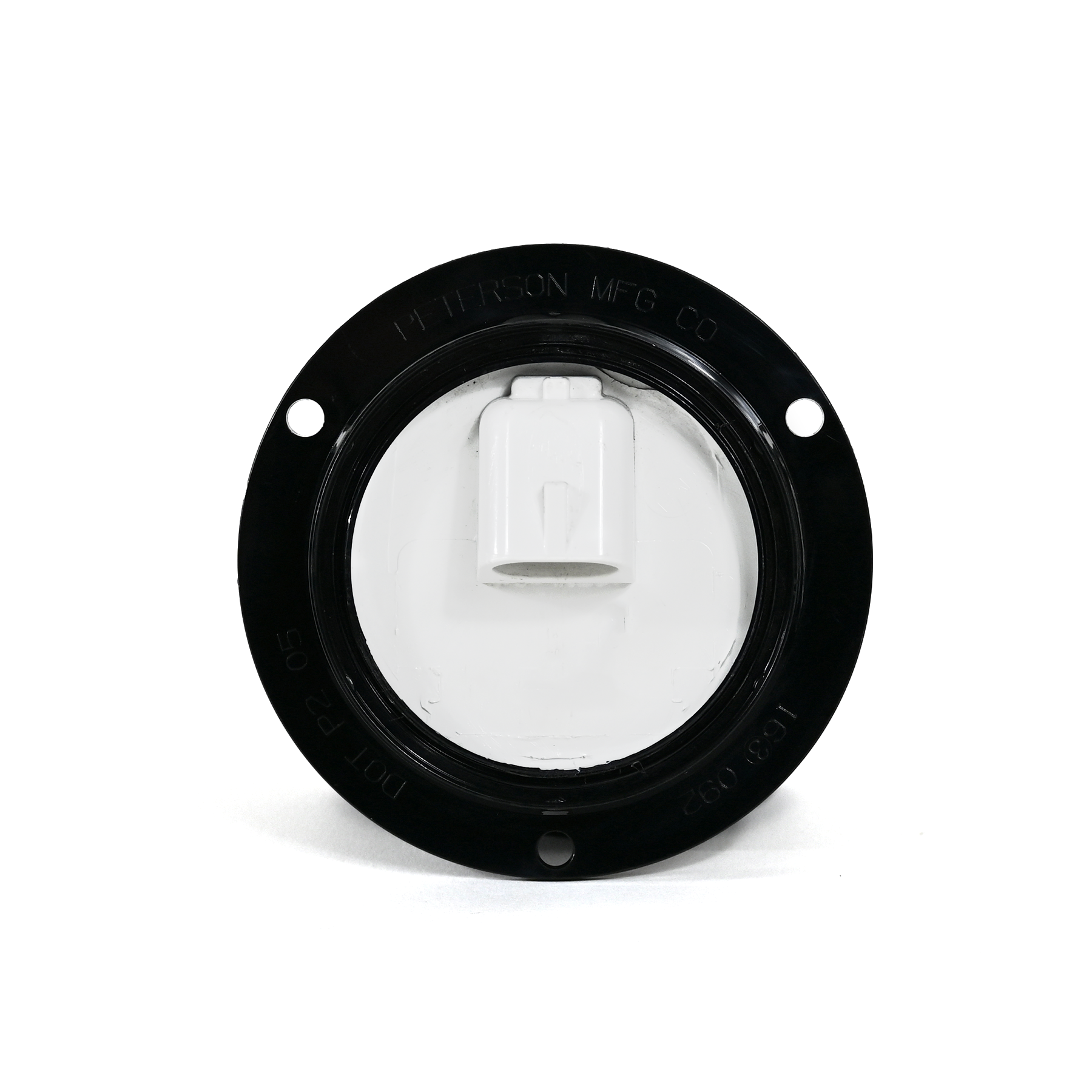 Peterson / Reitnouer Clear Lens Round Amber Light 2.5" Marker/Clearance w/ Flange - (Previously: M193FCA) Route One Trailers