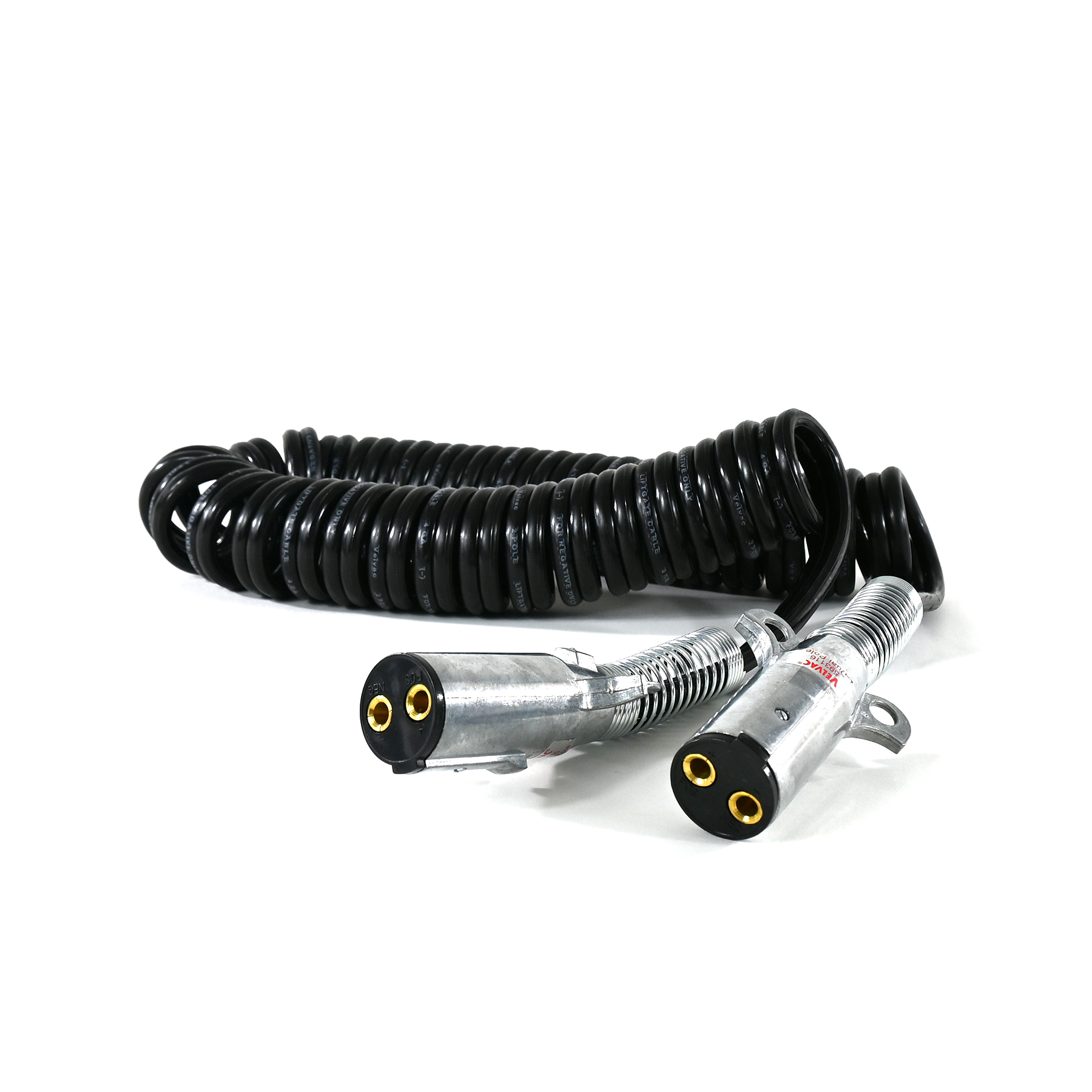 2-Way Coiled Cable 4 GA Route One Trailers