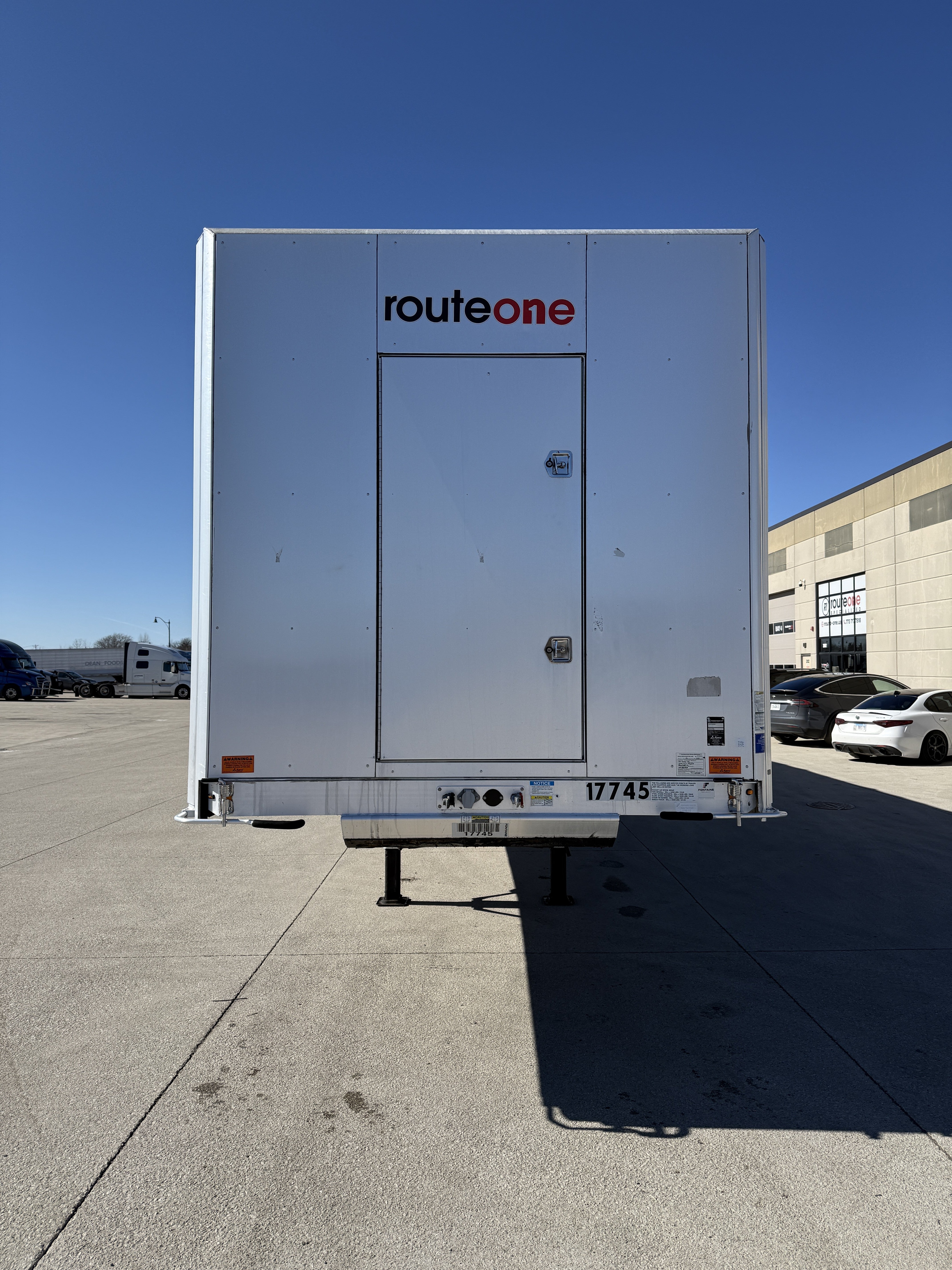 2016 Fontaine Flatbed Conestoga 53’