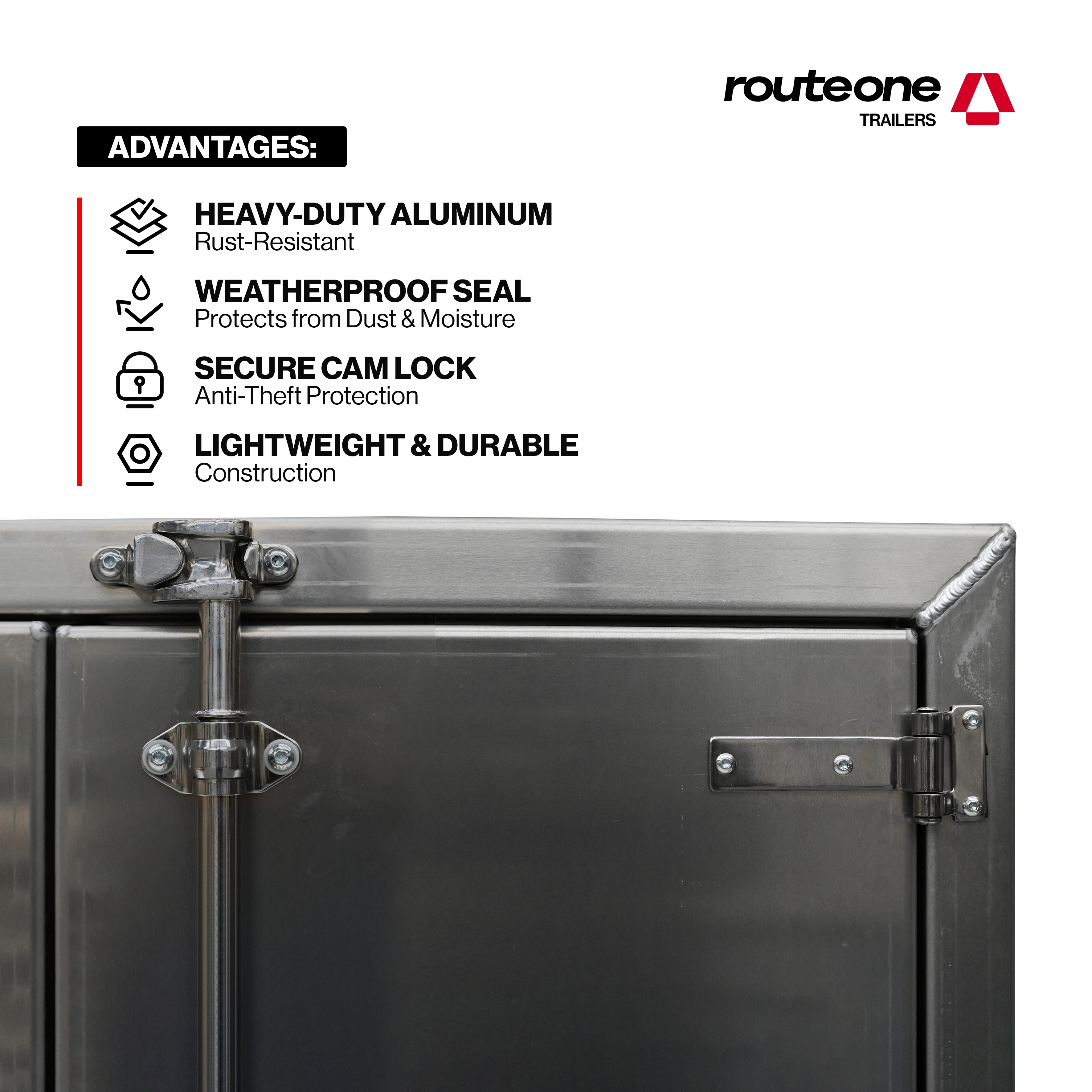 18" x 24" x 60" Cam Lock Tool Box