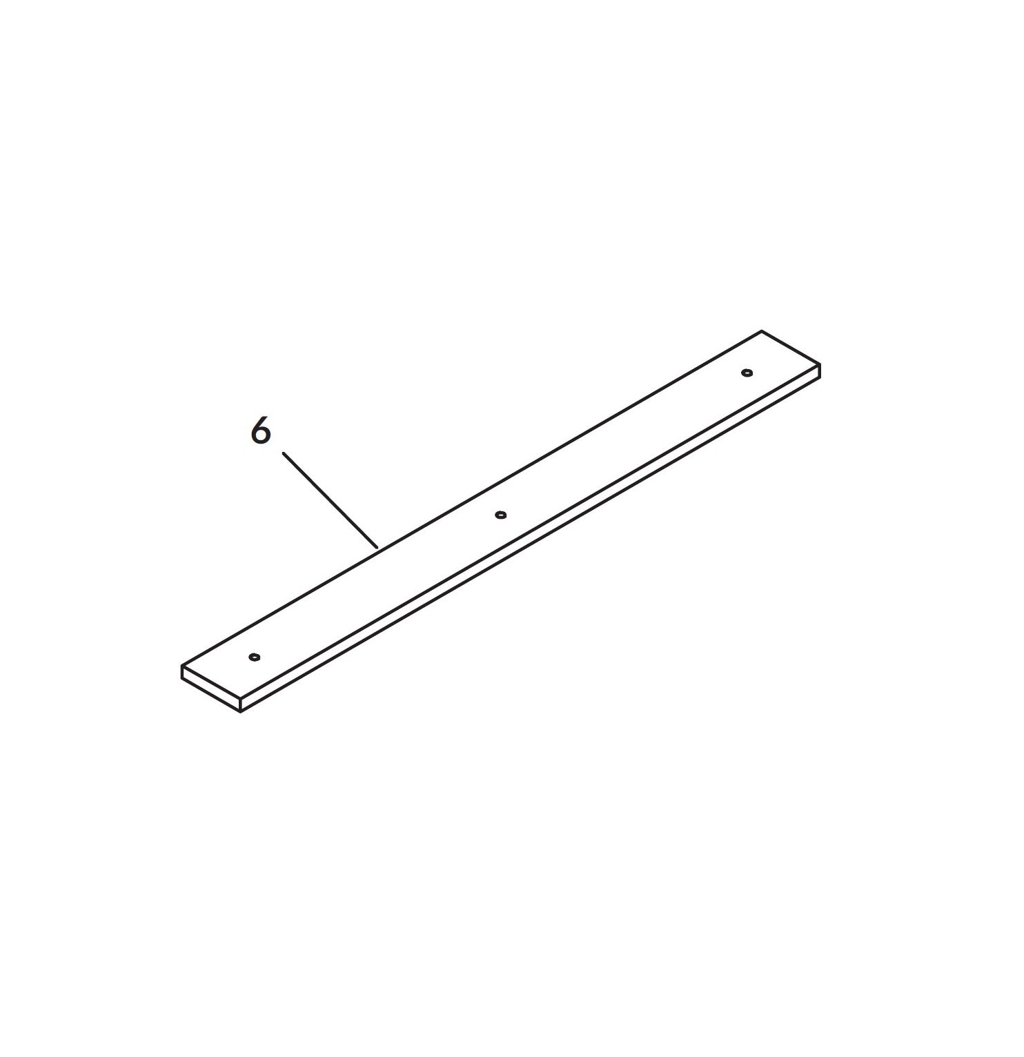 Shur-co: Winding Brace Slide Guide Mounting Plate Steel Route One Trailers