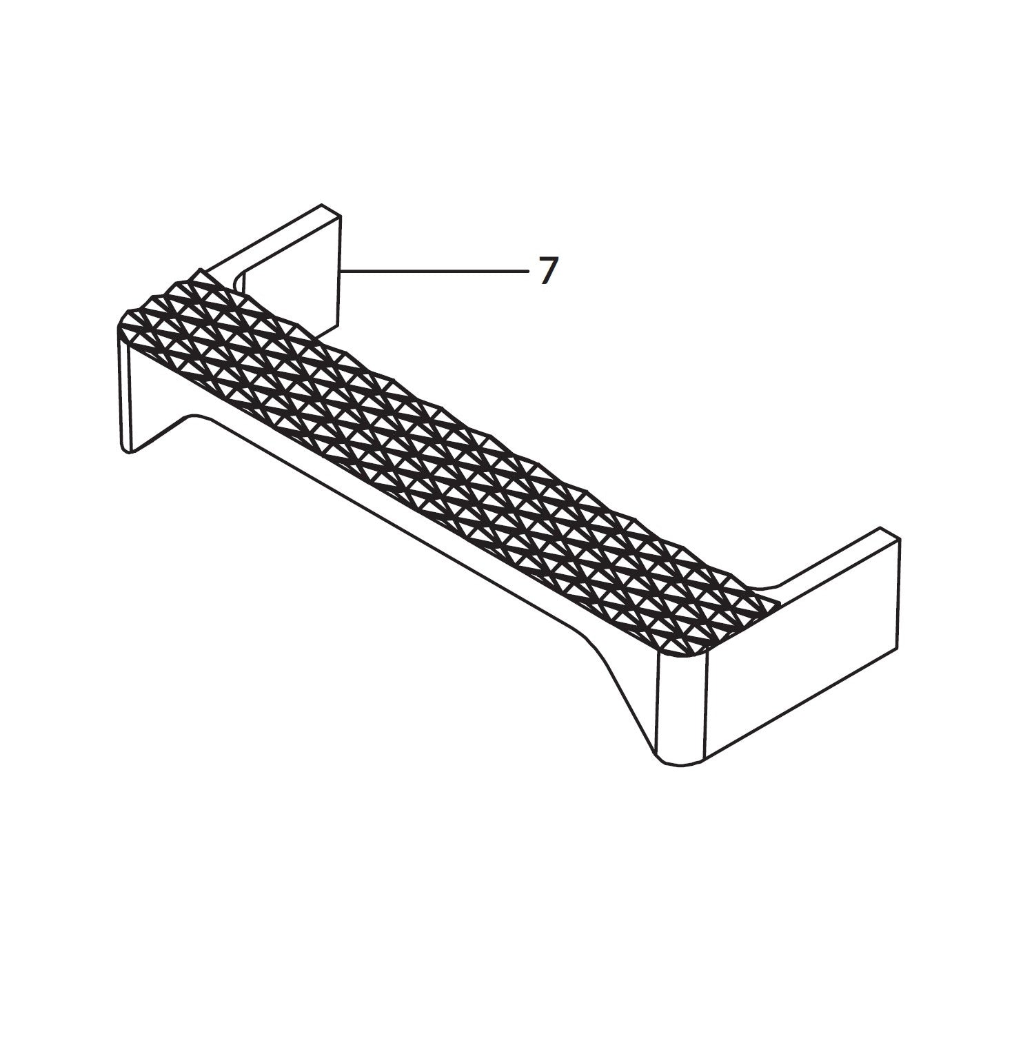 STEP SINGLE CAST AL HEADBOARD