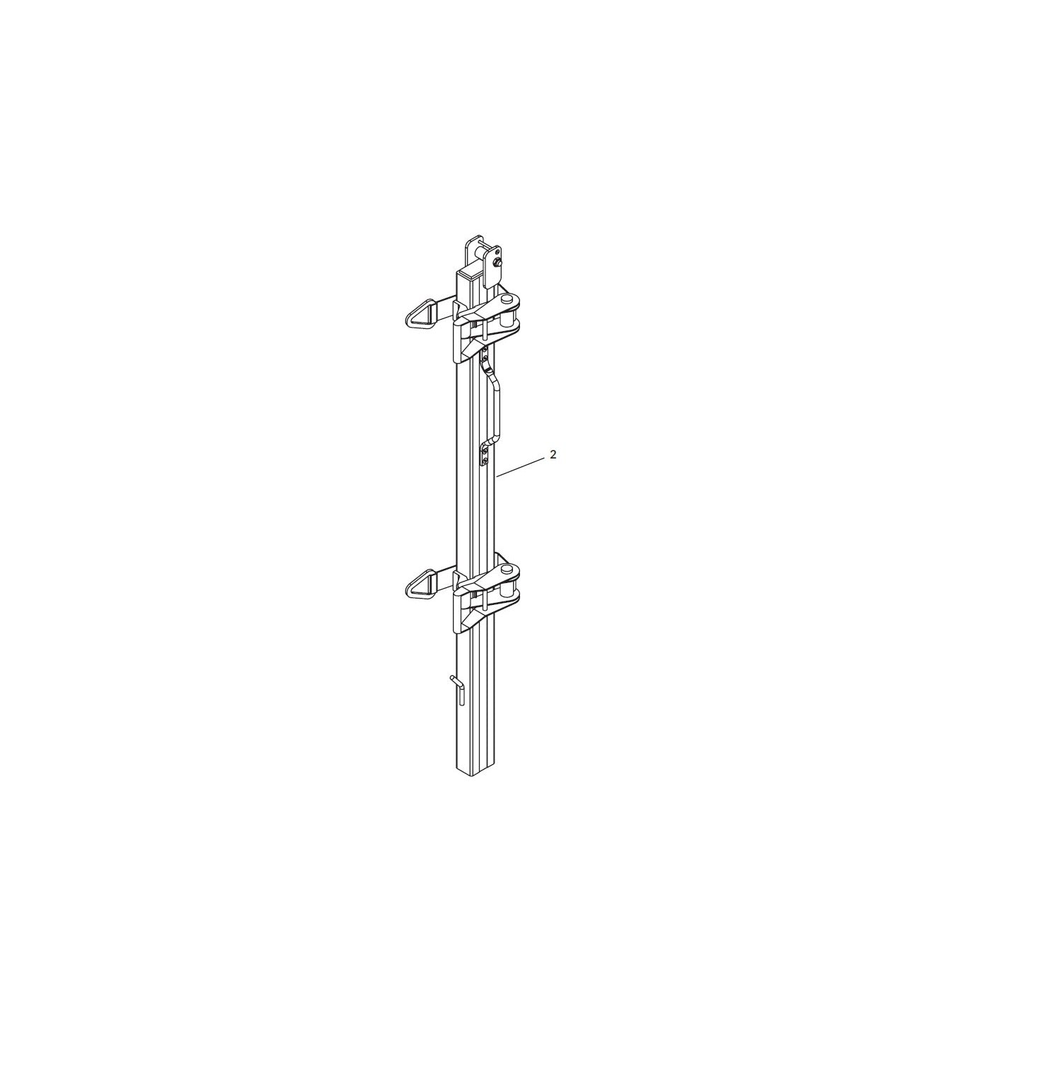 Shur-co: Post Combo 48 Assembly Right Route One Trailers