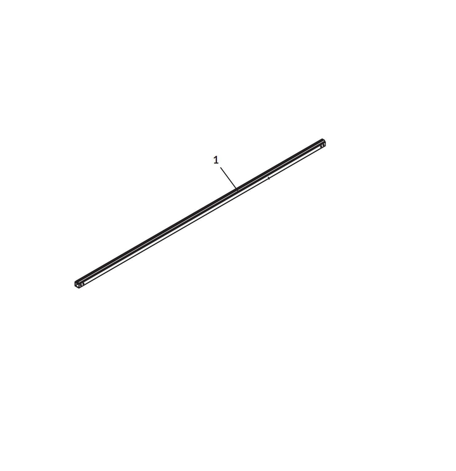 Shur-co: Intermediate Top Bow Only 108" W Route One Trailers