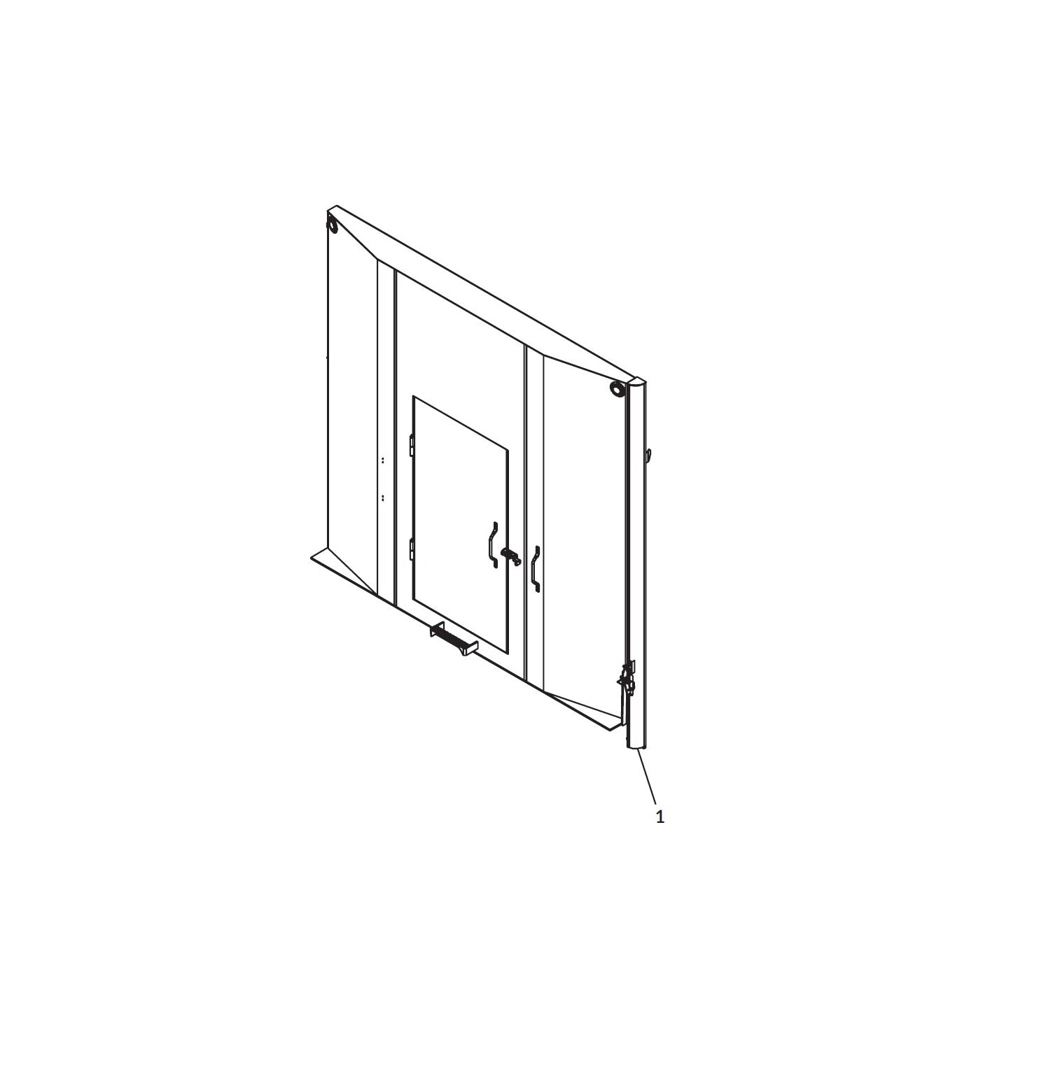 SIDE FRAME ASSY HBDB 100H LT