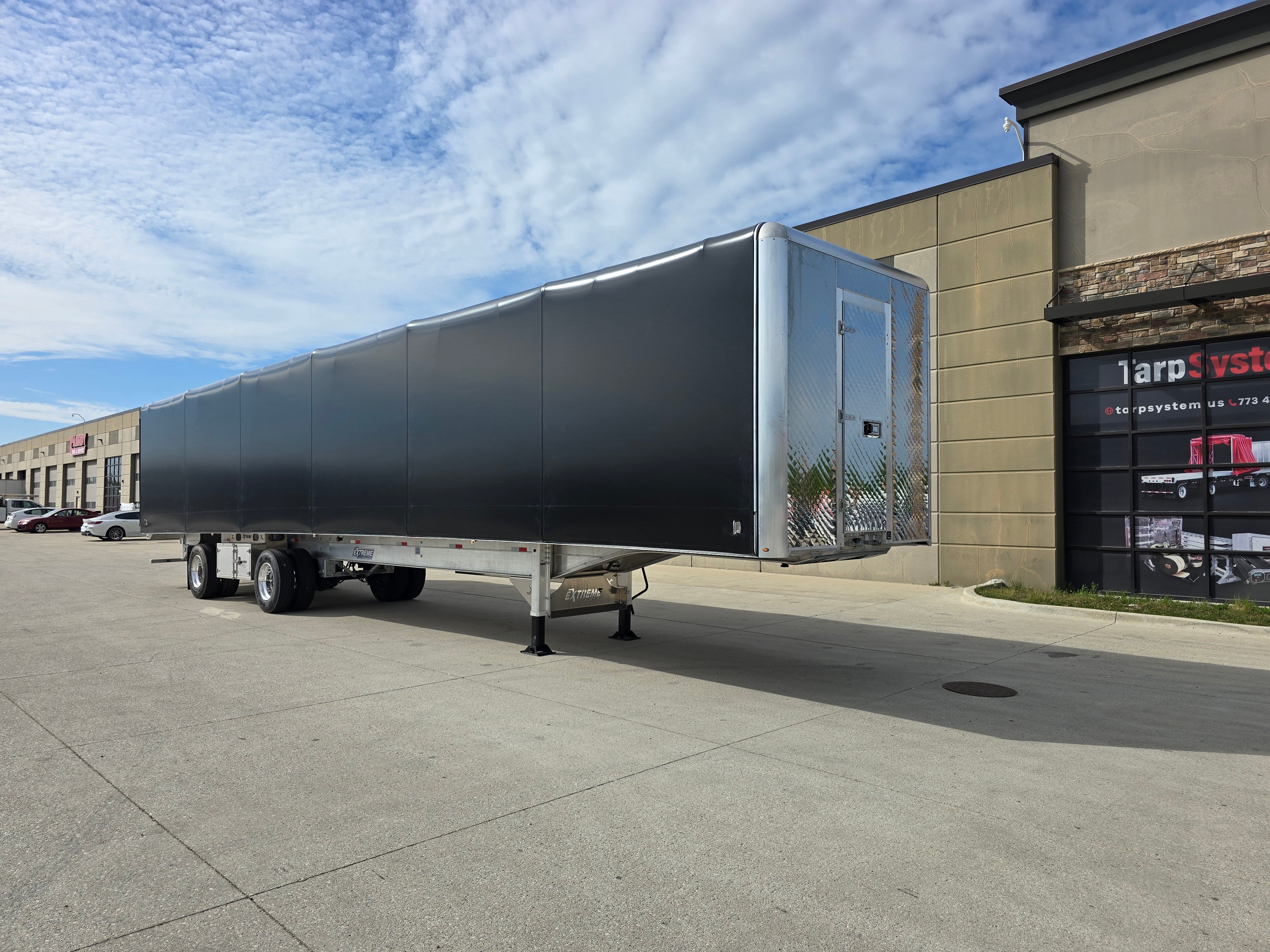 Eagle Tarp System by Verduyn Route One Trailers