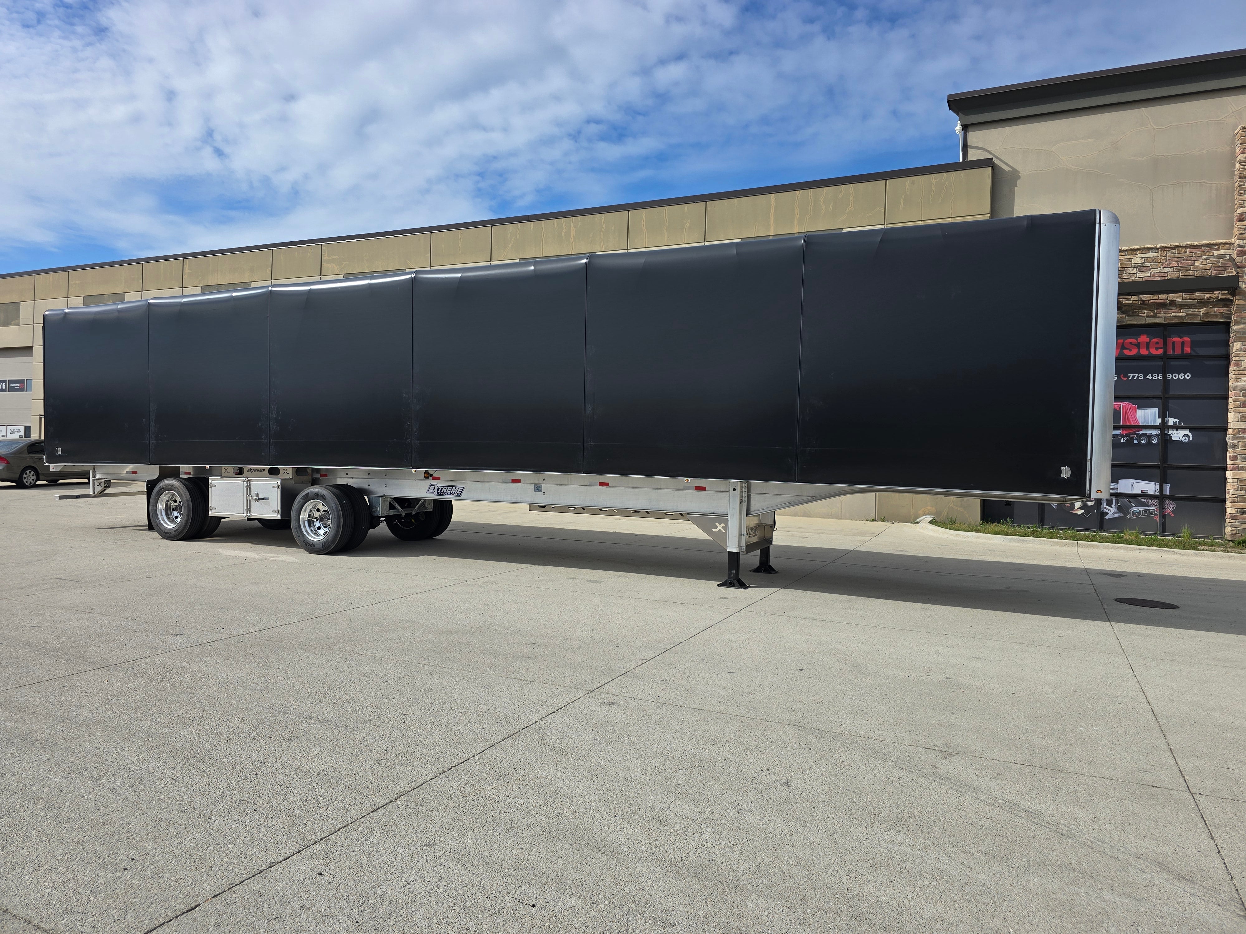 Eagle Tarp System by Verduyn Route One Trailers