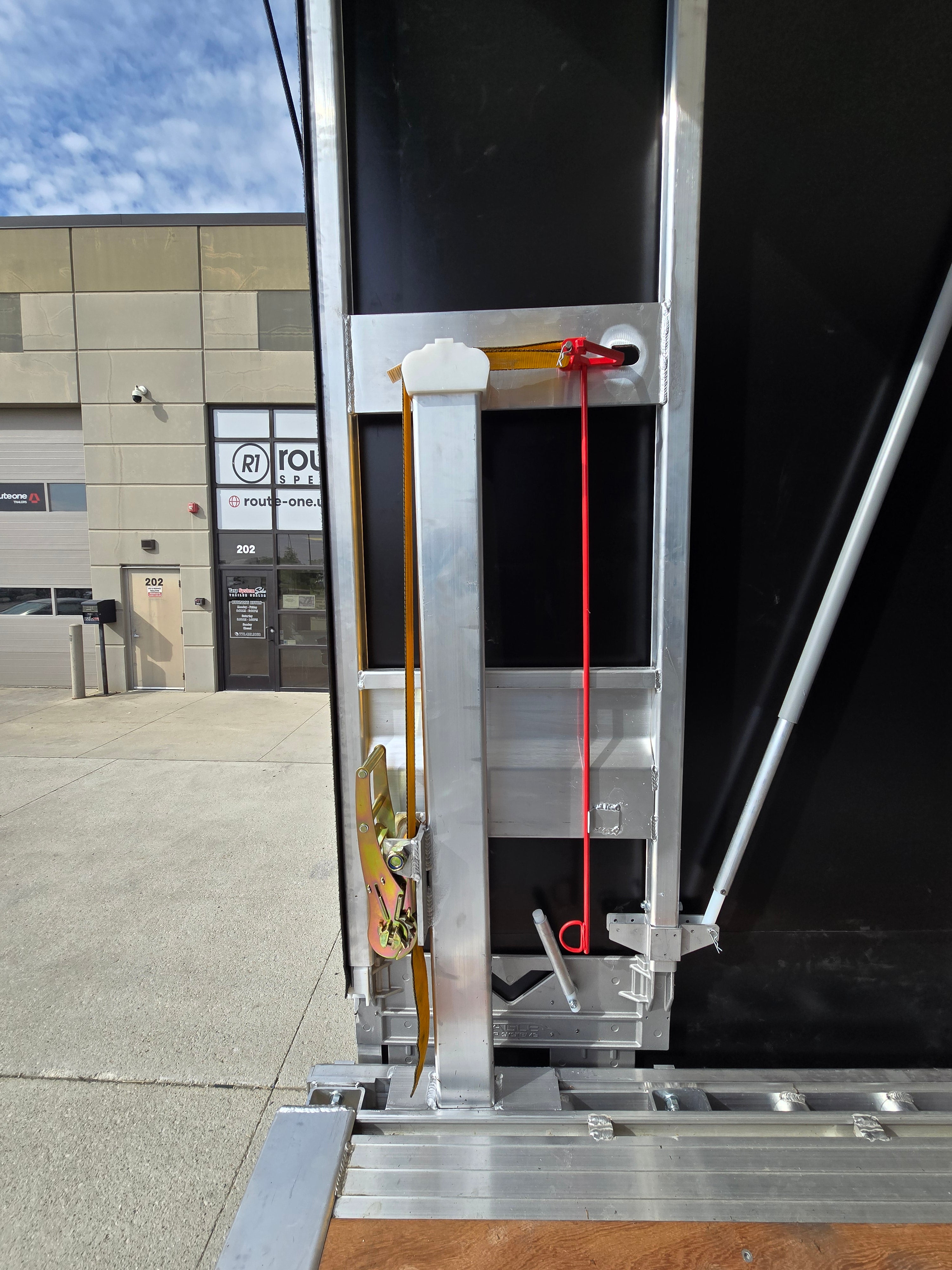 Eagle Tarp System by Verduyn Route One Trailers