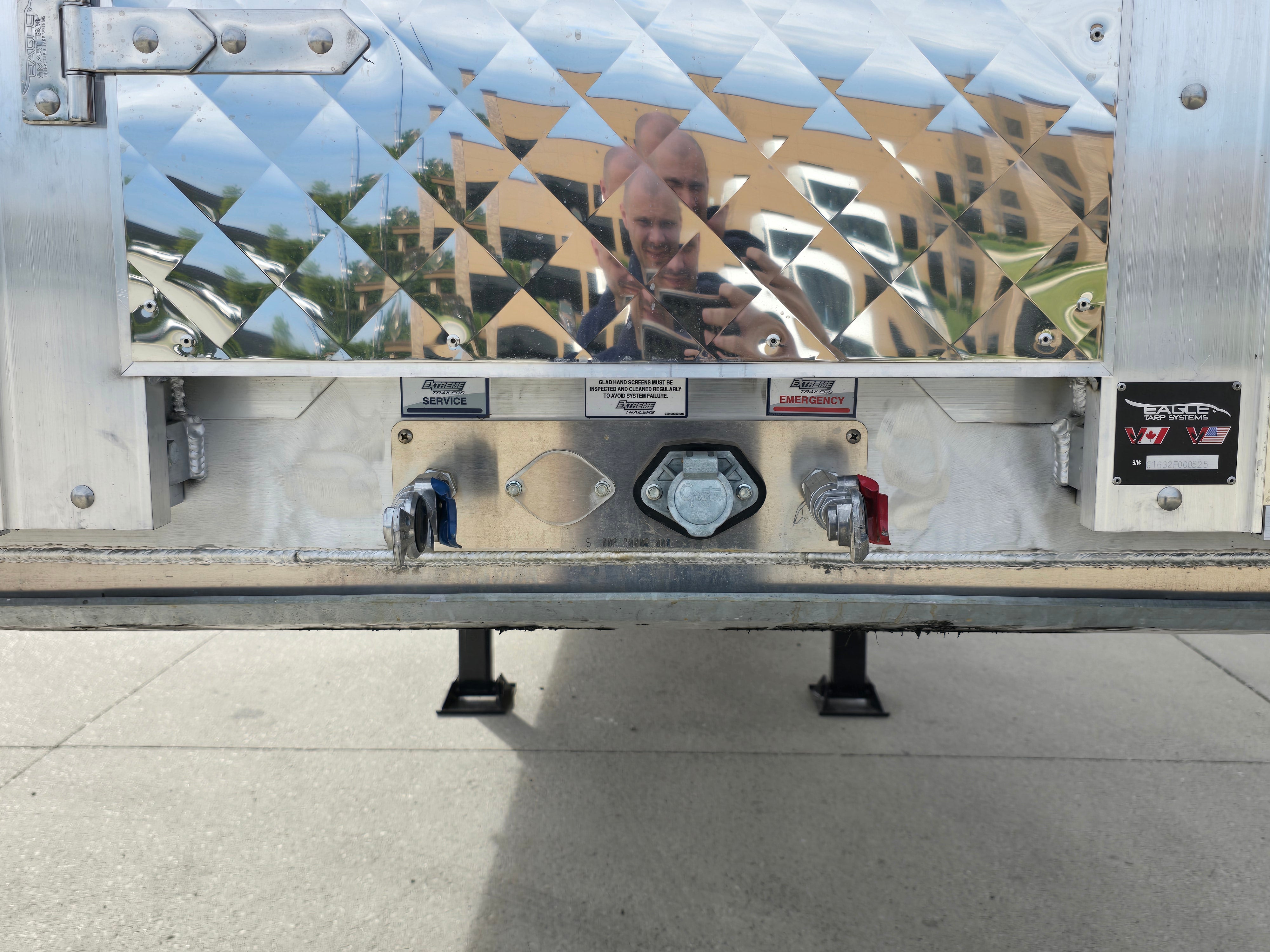 Eagle Tarp System by Verduyn Route One Trailers