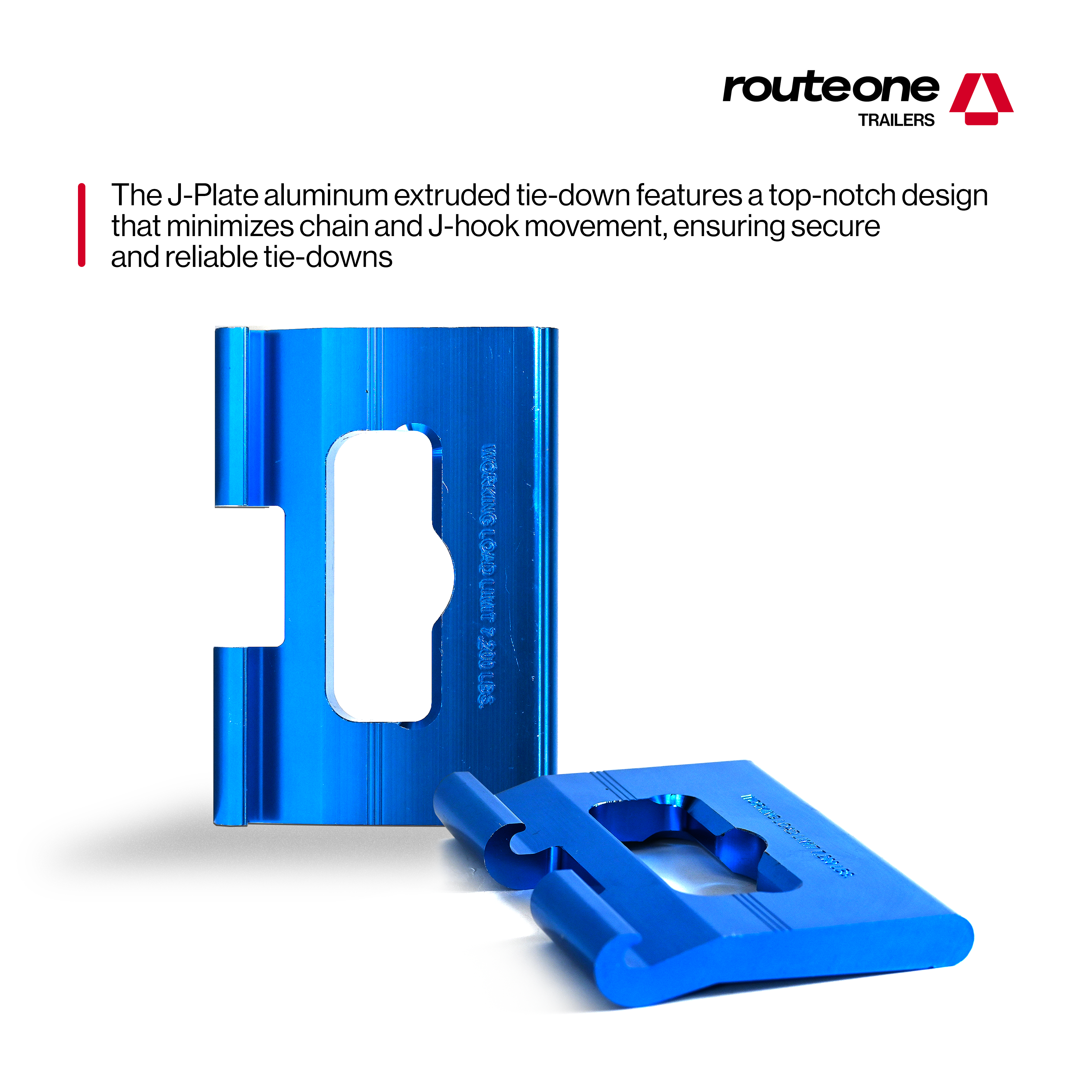 East Aluminum J-Plate Route One Trailers