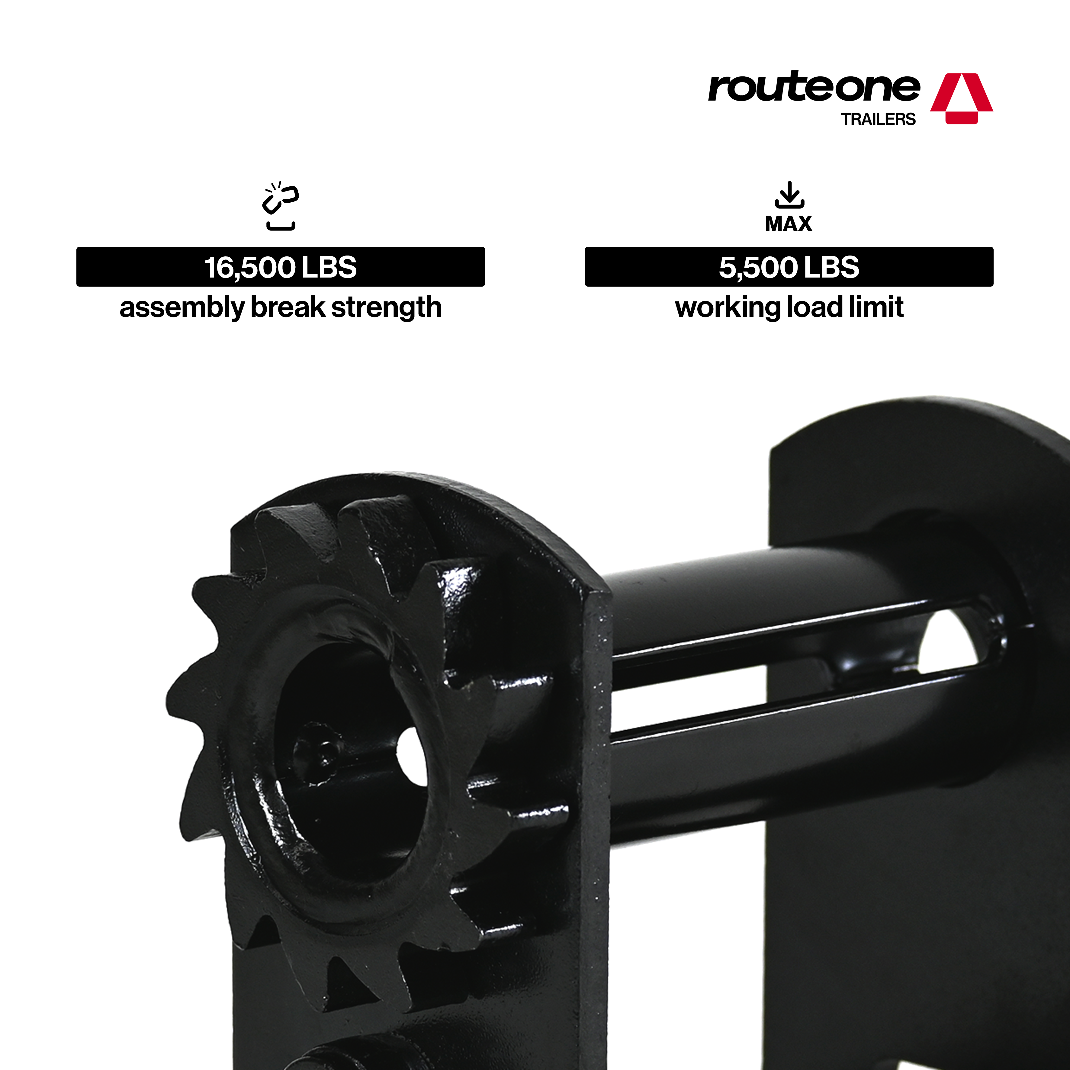Double LL Sliding Winch FW6 Route One Trailers
