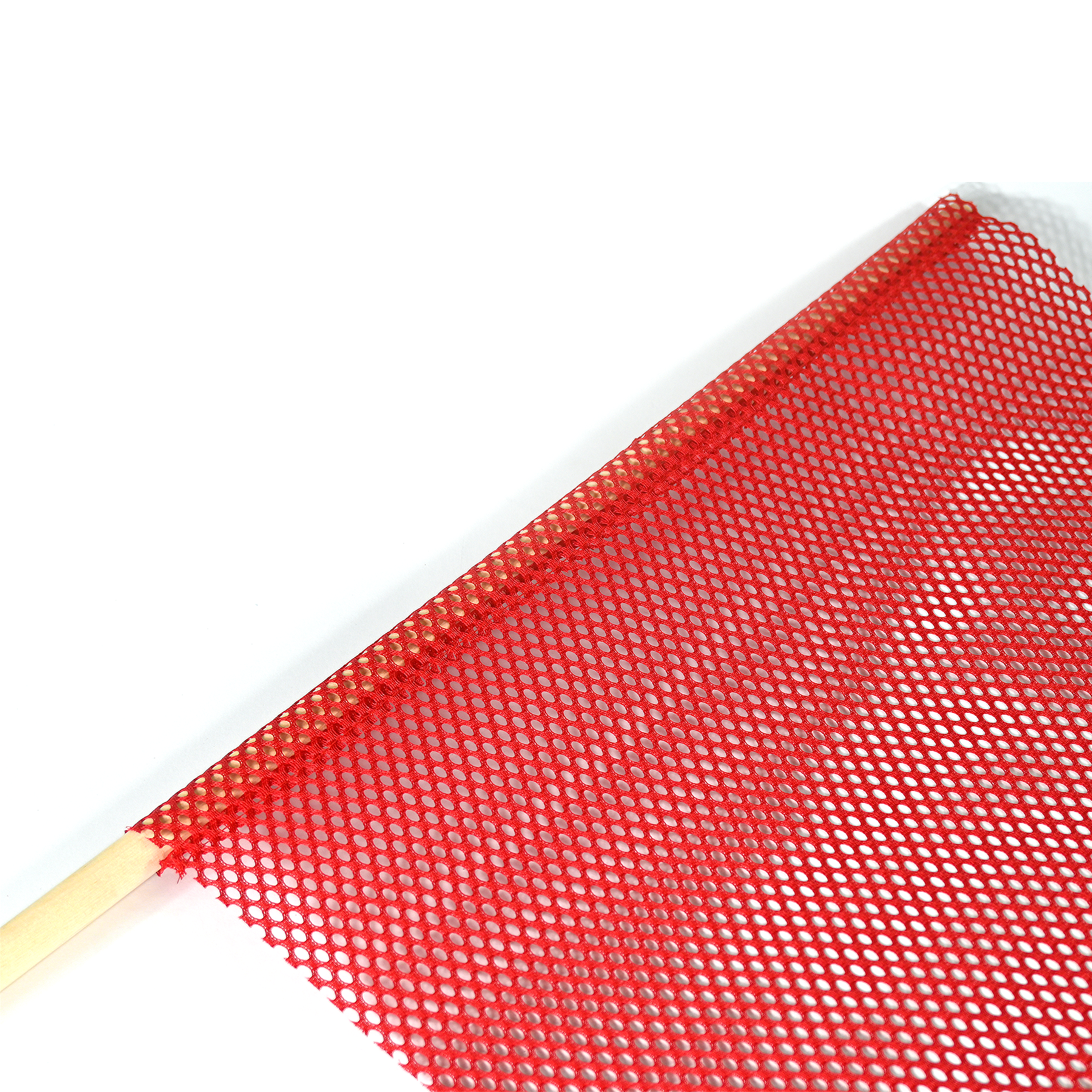 Vinyl Mesh Red Flag W Dowel