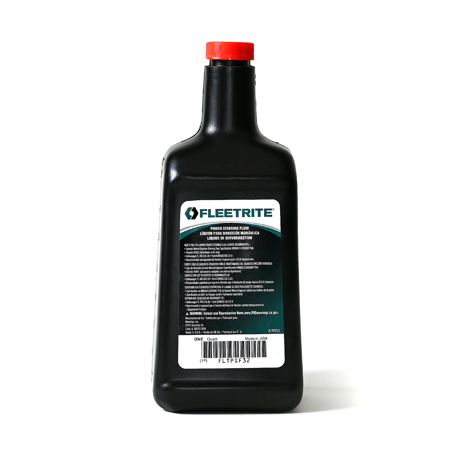 Fleetrite Power Steering Fluid 32 Oz Route One Trailers